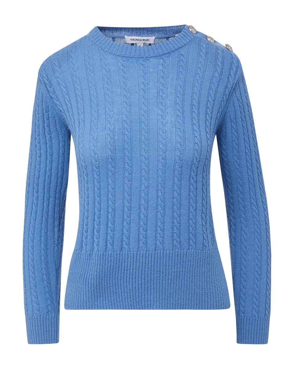 ALDER CASHMERE PULLOVER - 1