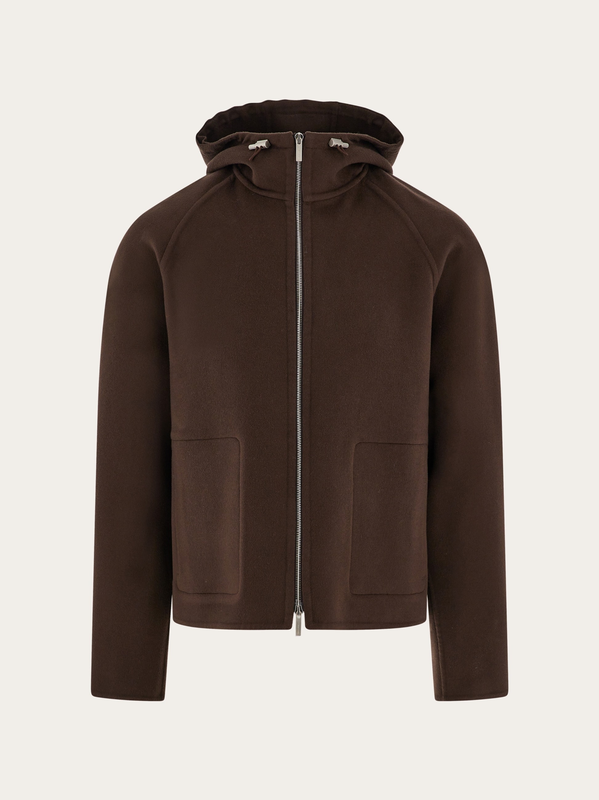 Mixed cashmere blouson - 1