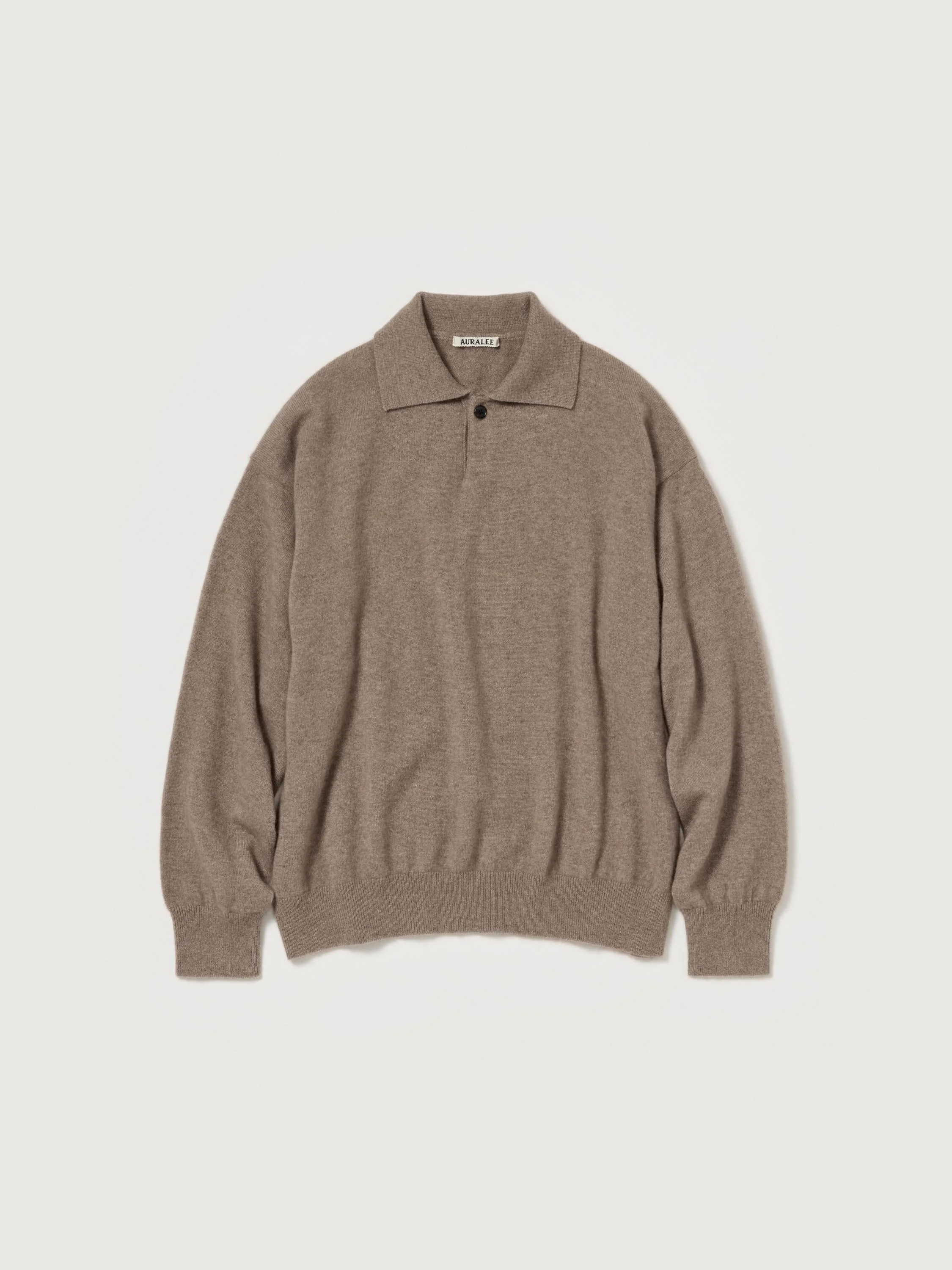 BABY CASHMERE KNIT POLO - 1