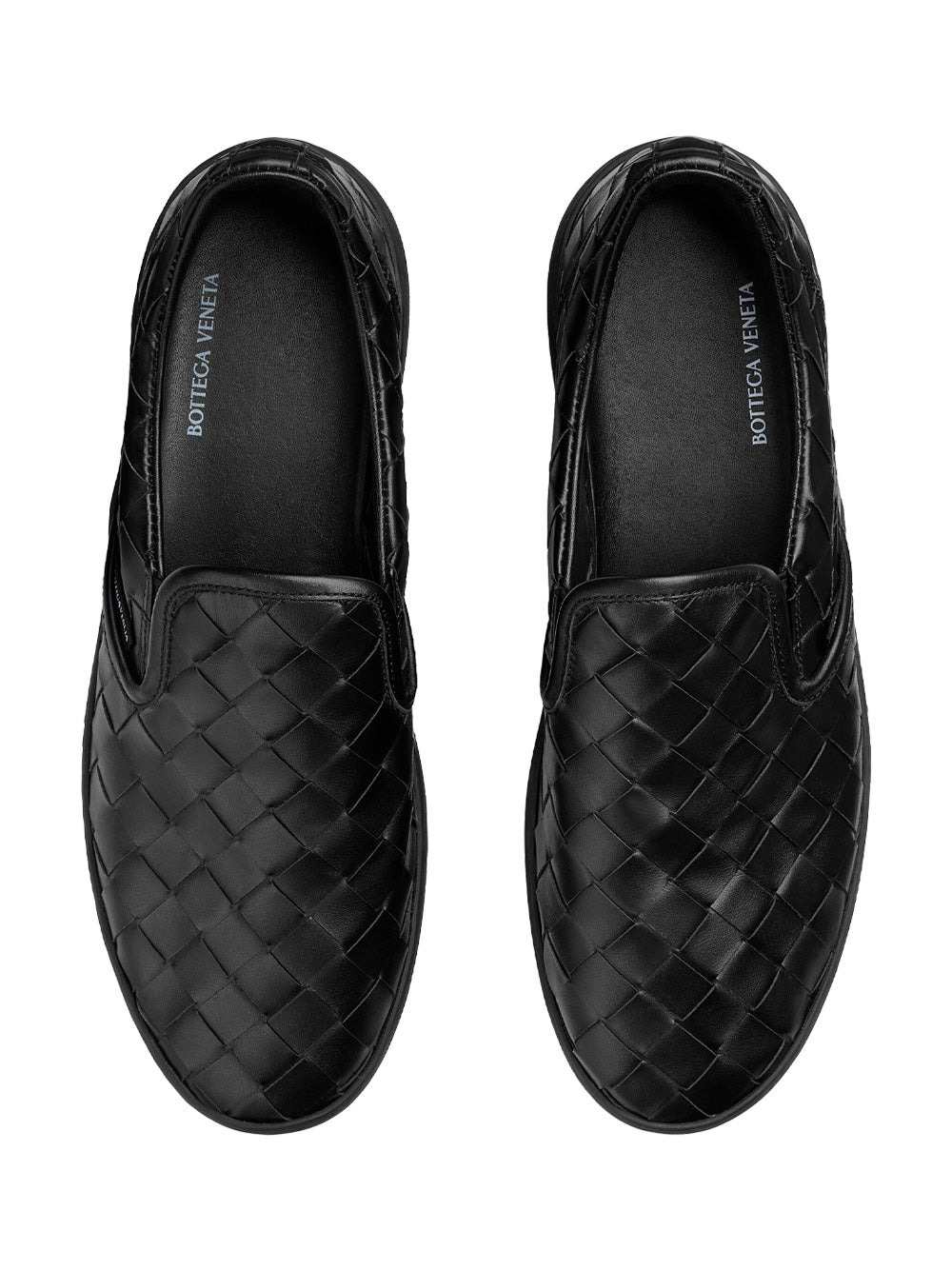 Bottega Veneta Men Sawyer Intrecciato Slip On Sneakers - 5