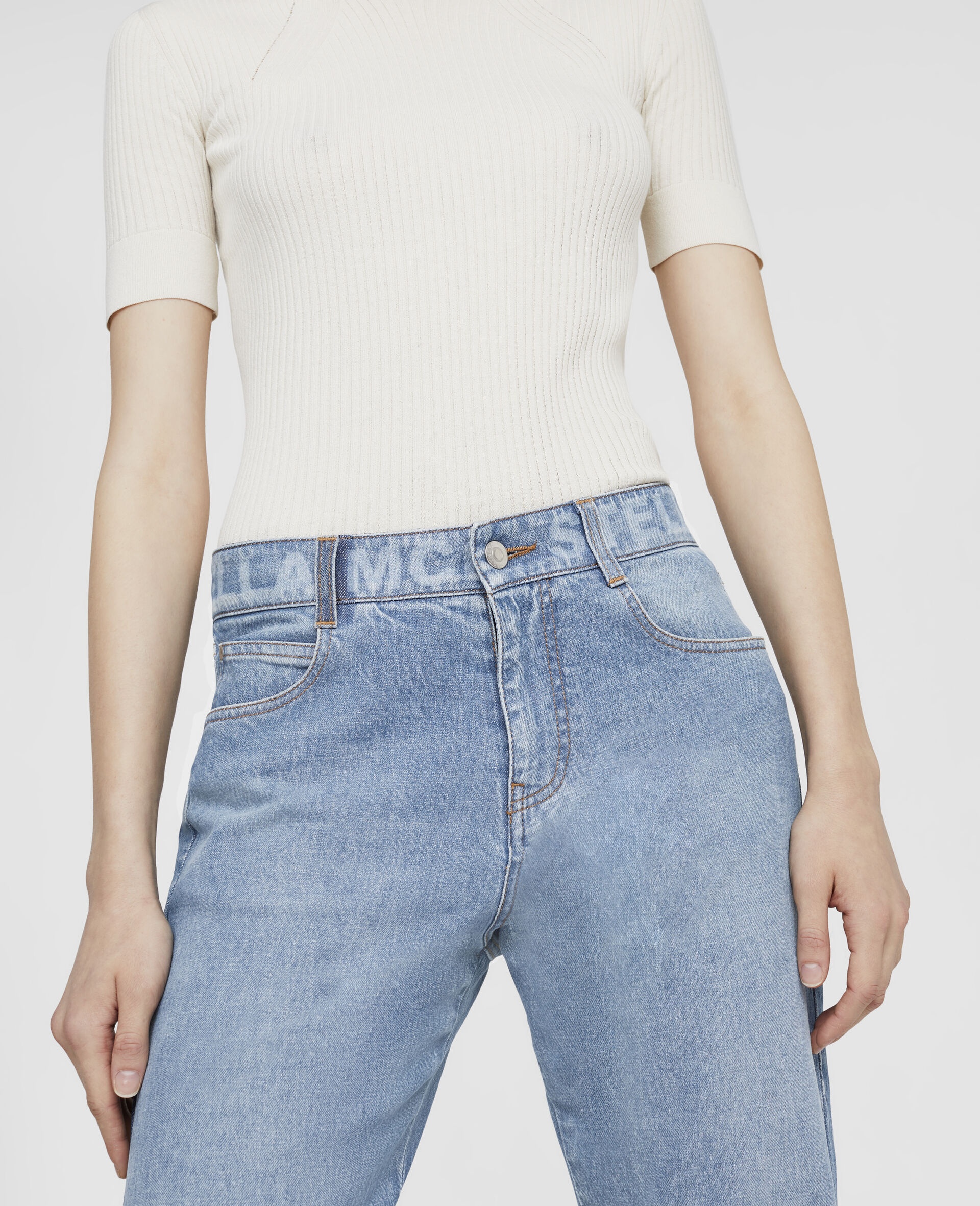 Logo Slim Denim Jeans - 4