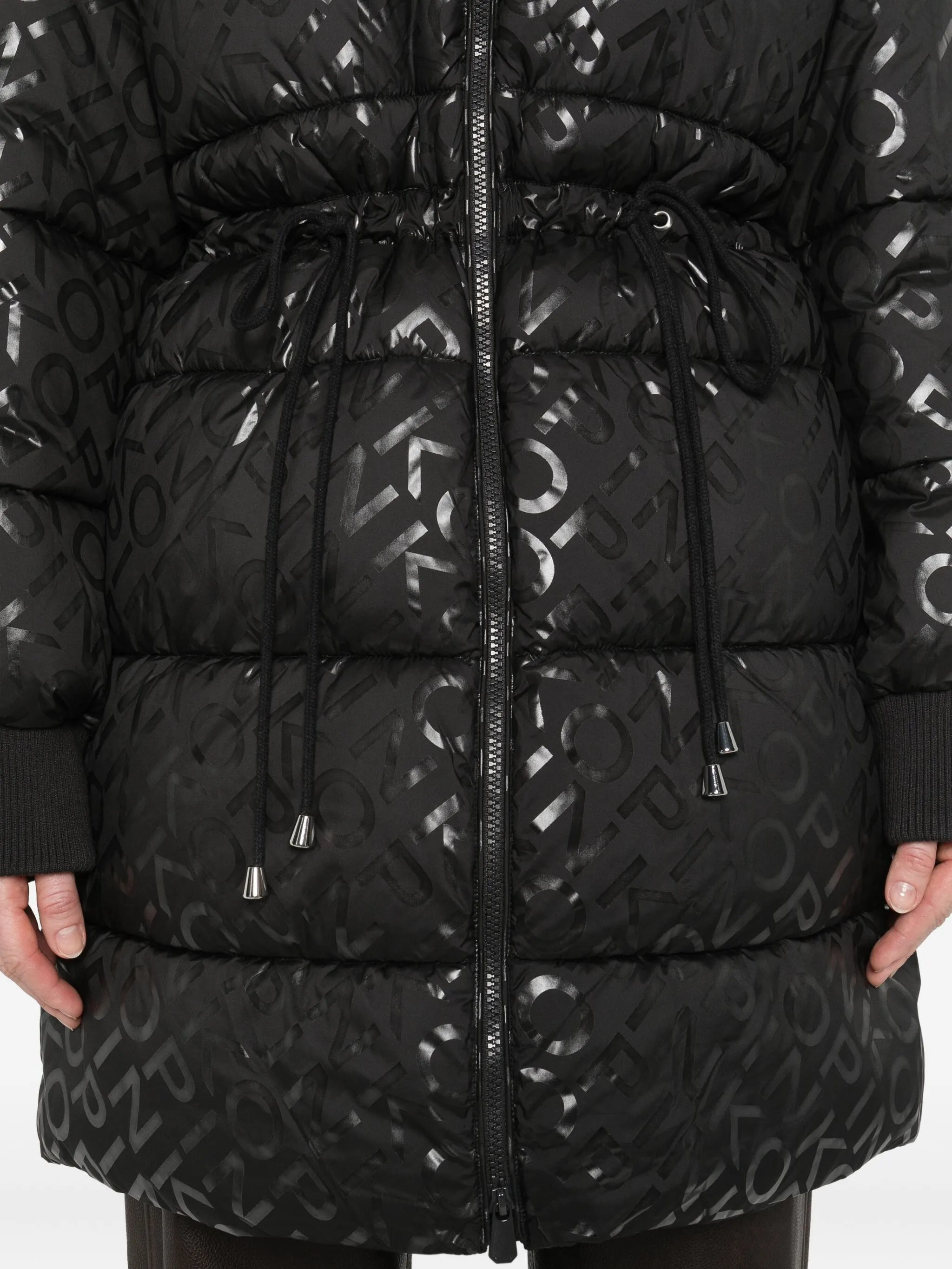 Pinko Logo-print Puffer Coat - 2