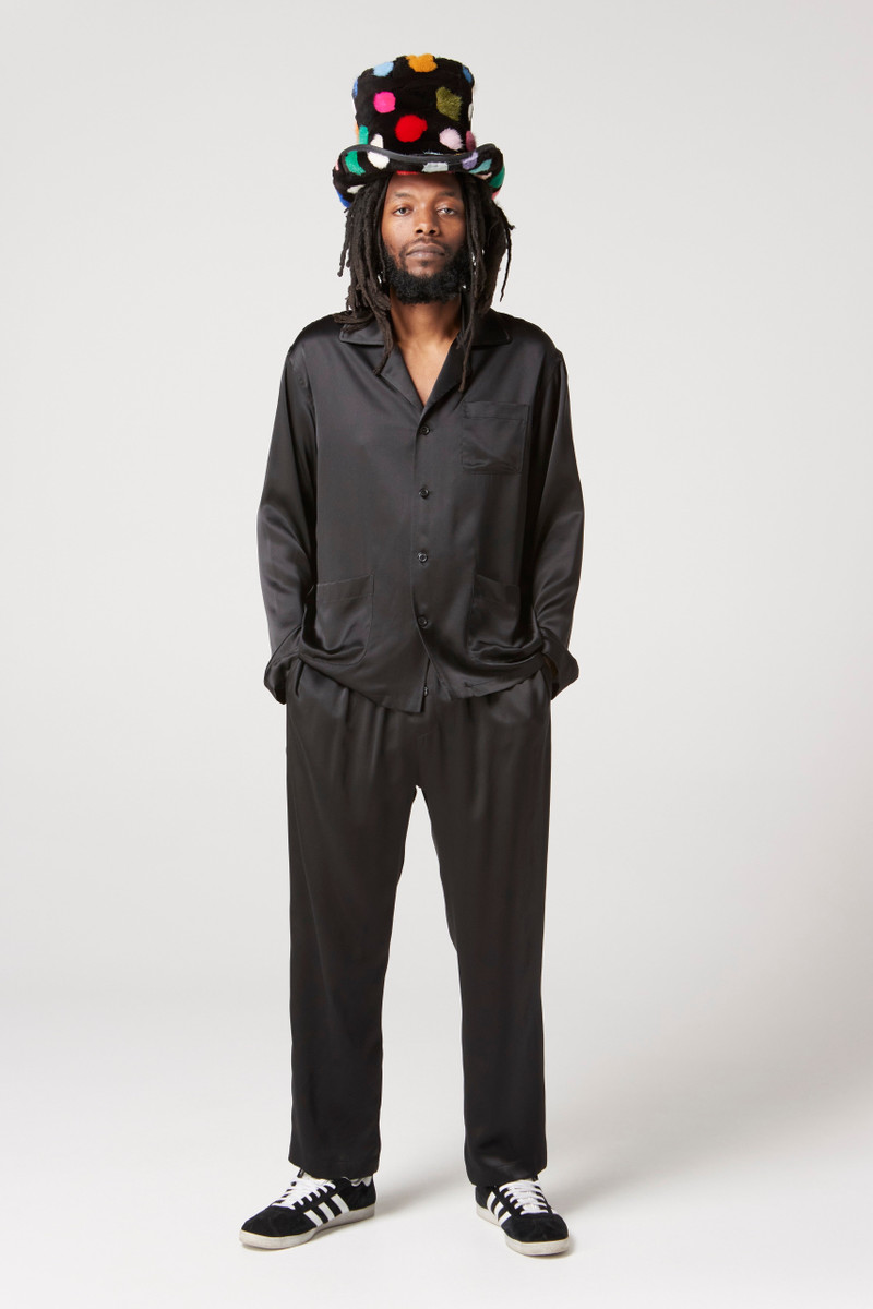 GALLERY DEPT. SILK PAJAMA SHIRT outlook