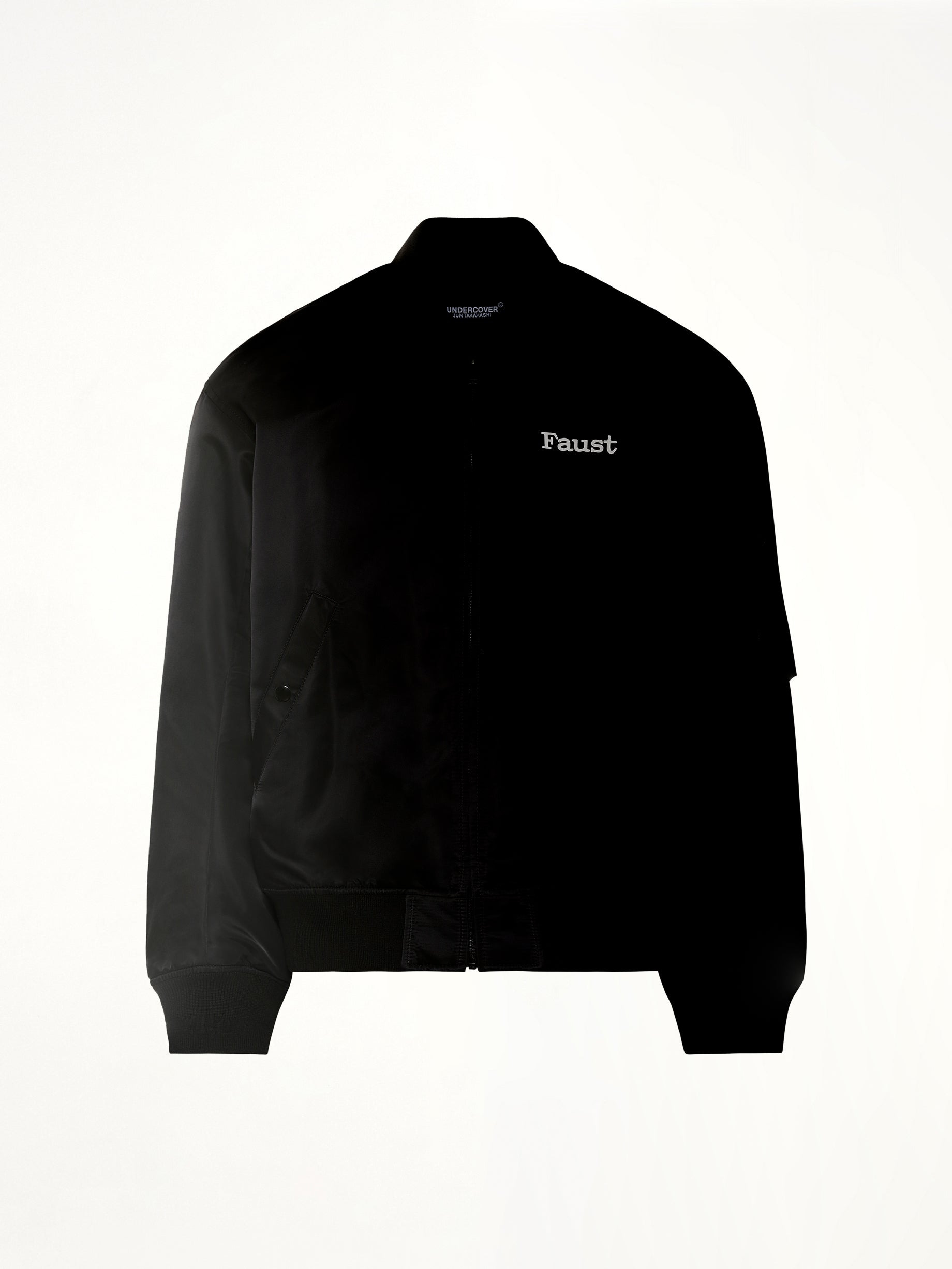 Faust Bomber Jacket in Black - 2