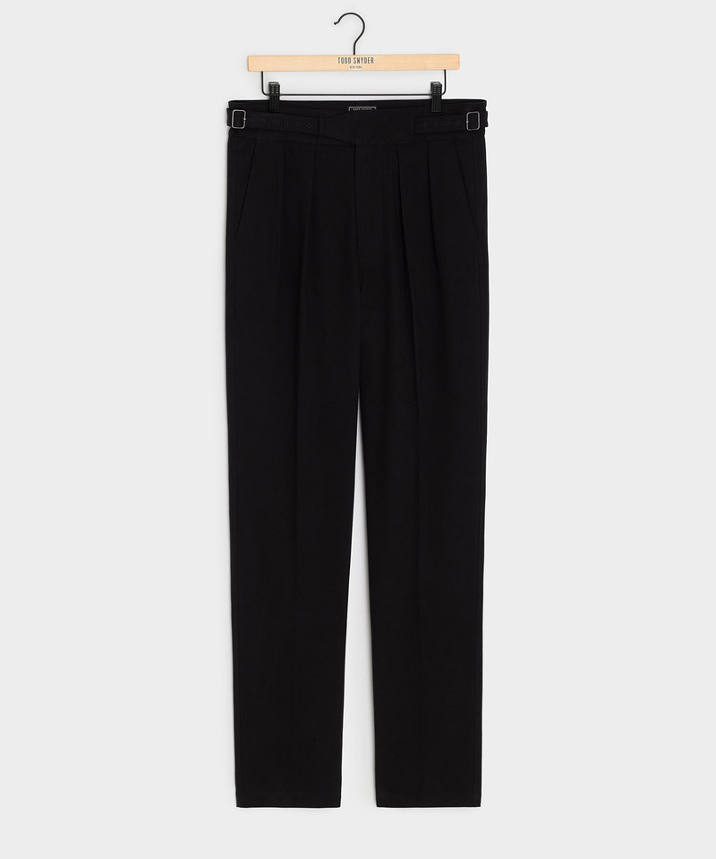 Italian Brushed Cotton Gurkha Trouser 1