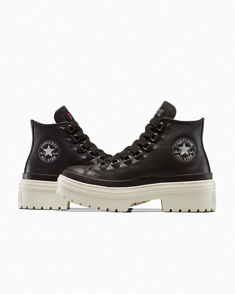 Chuck Taylor All Star Lugged Heel Platform Waterproof Leather 7
