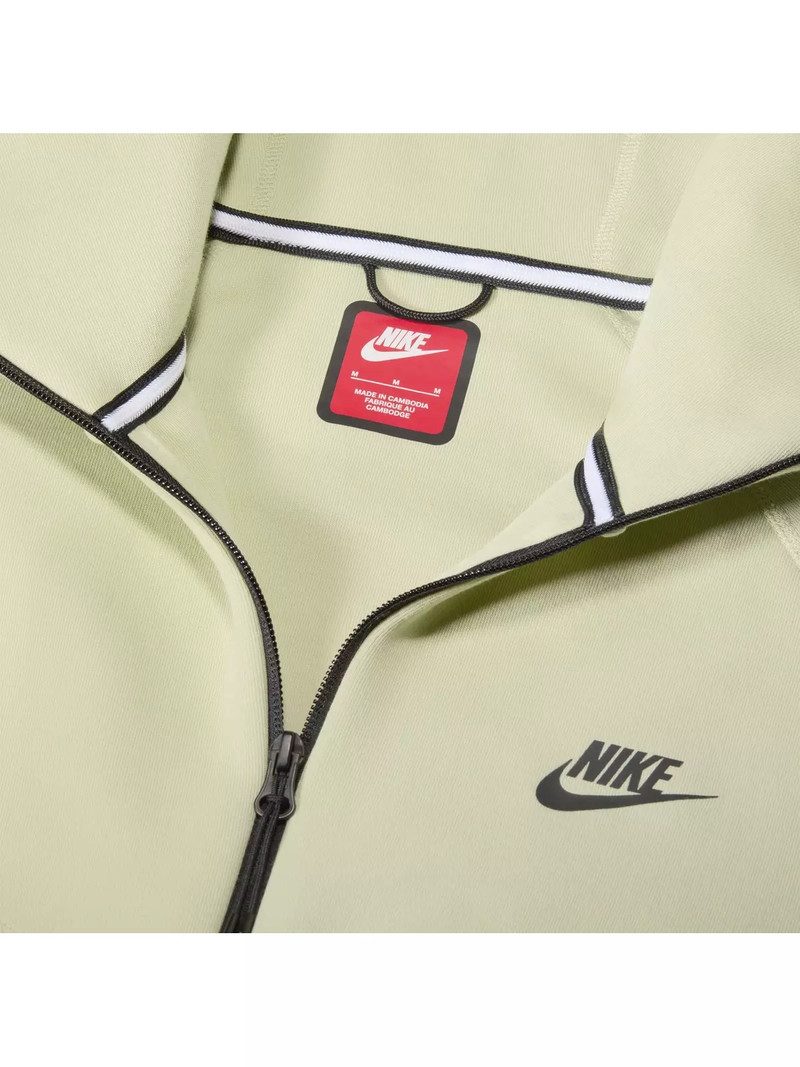 Men's Tech Fleece Full-Zip Windrunner Hooded Jacket - Olive 4