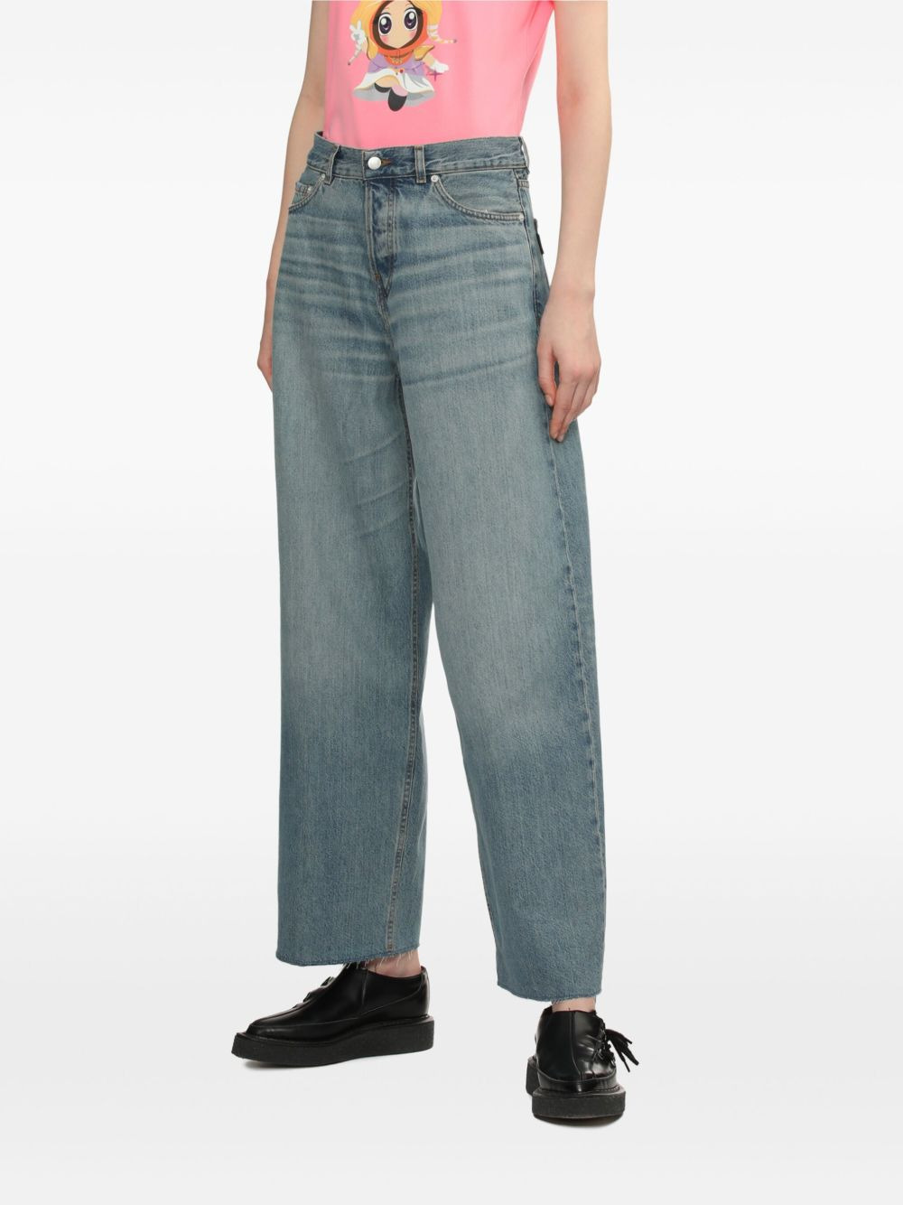 wide-leg jeans - 3