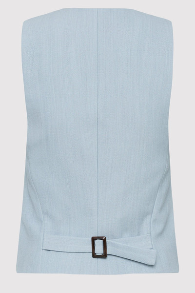 ST. AGNI Carter Vest - Stone Blue outlook