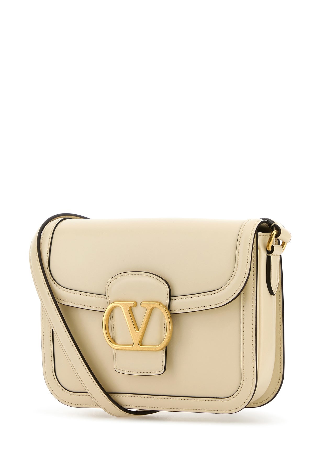 Ivory leather 9TO5 shoulder bag - 2