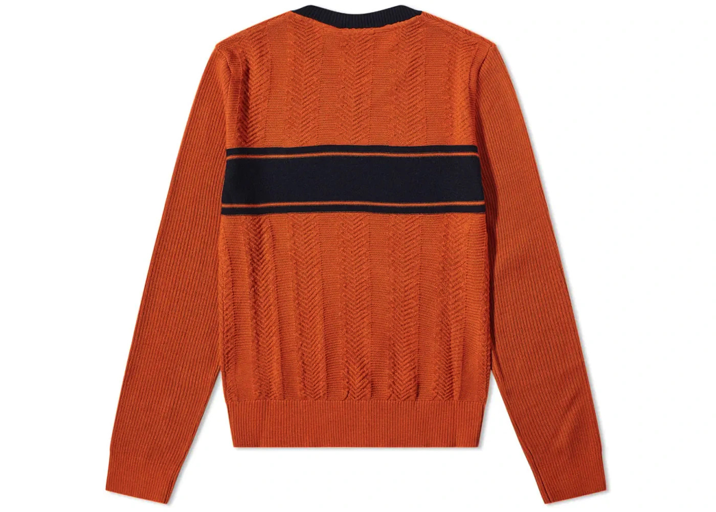 adidas x Wales Bonner Long Sleeve Knit Sweater Orange - 2