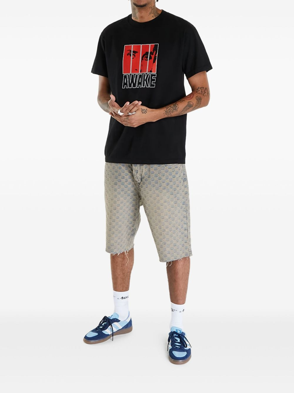 logo-print T-shirt - 2