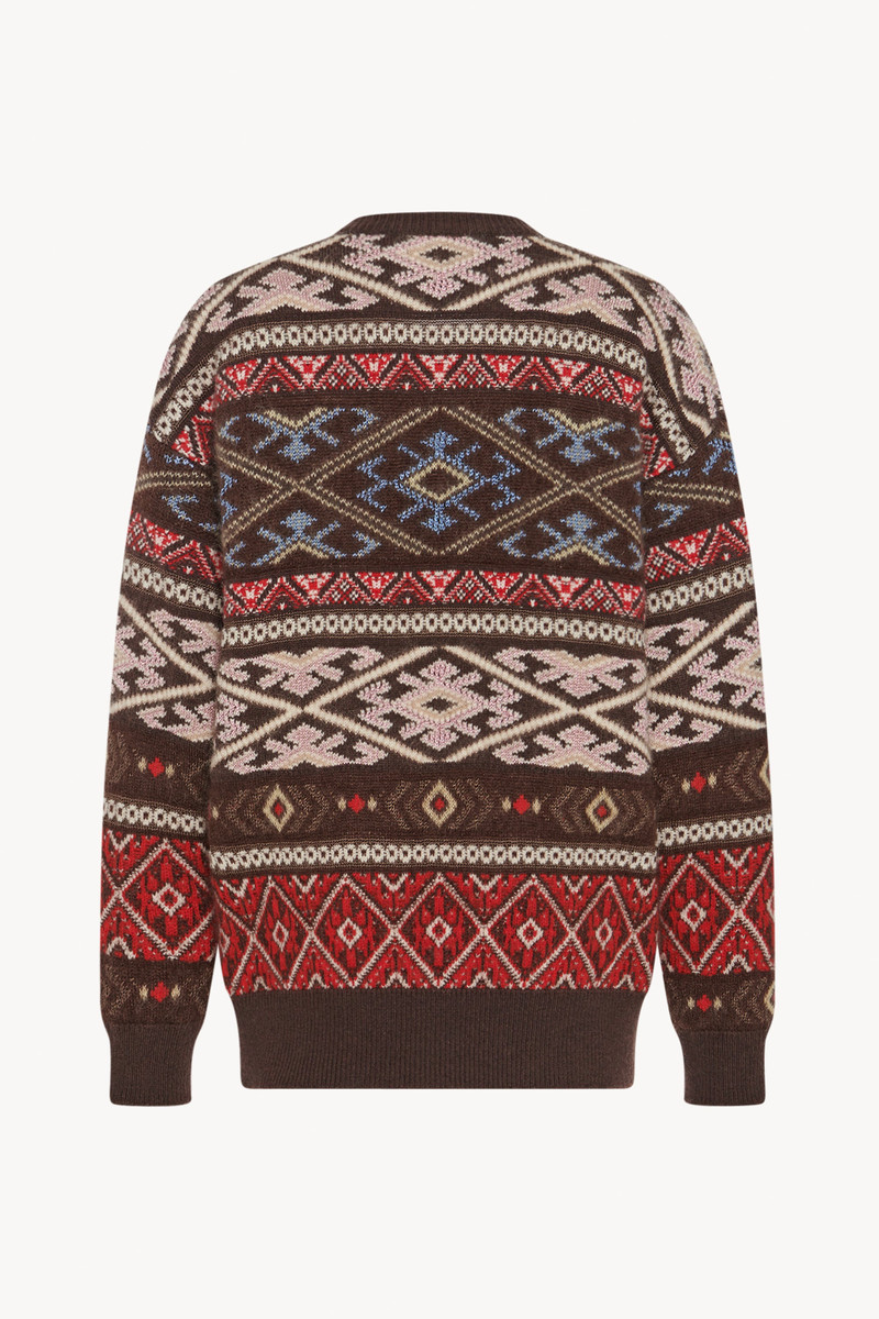The Row Finny Sweater in Cashmere and Silk outlook