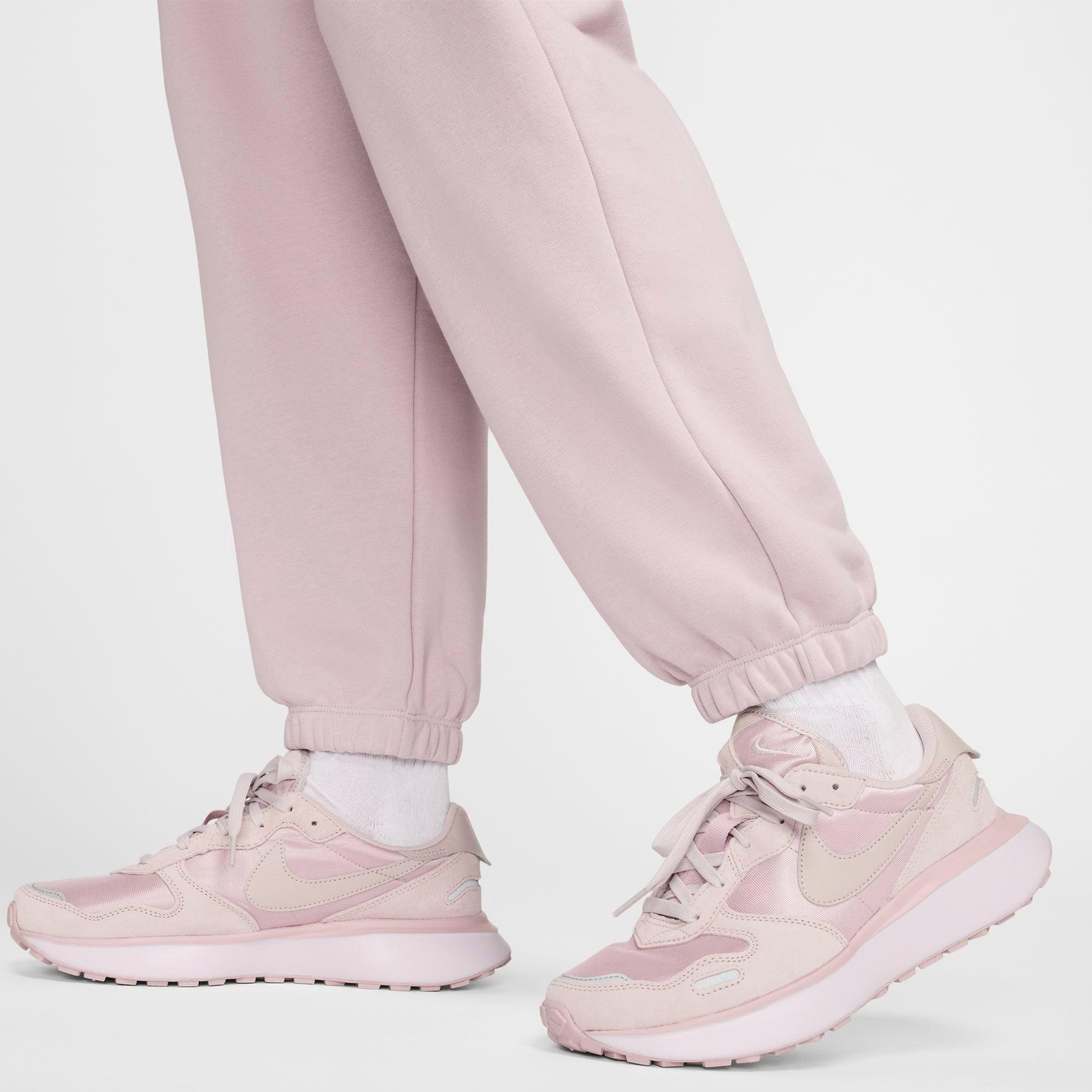 WOMEN'S NIKE SPORTSWEAR CLUB FLEECE MID-RISE OVERSIZED SWEATPANTS - 5
