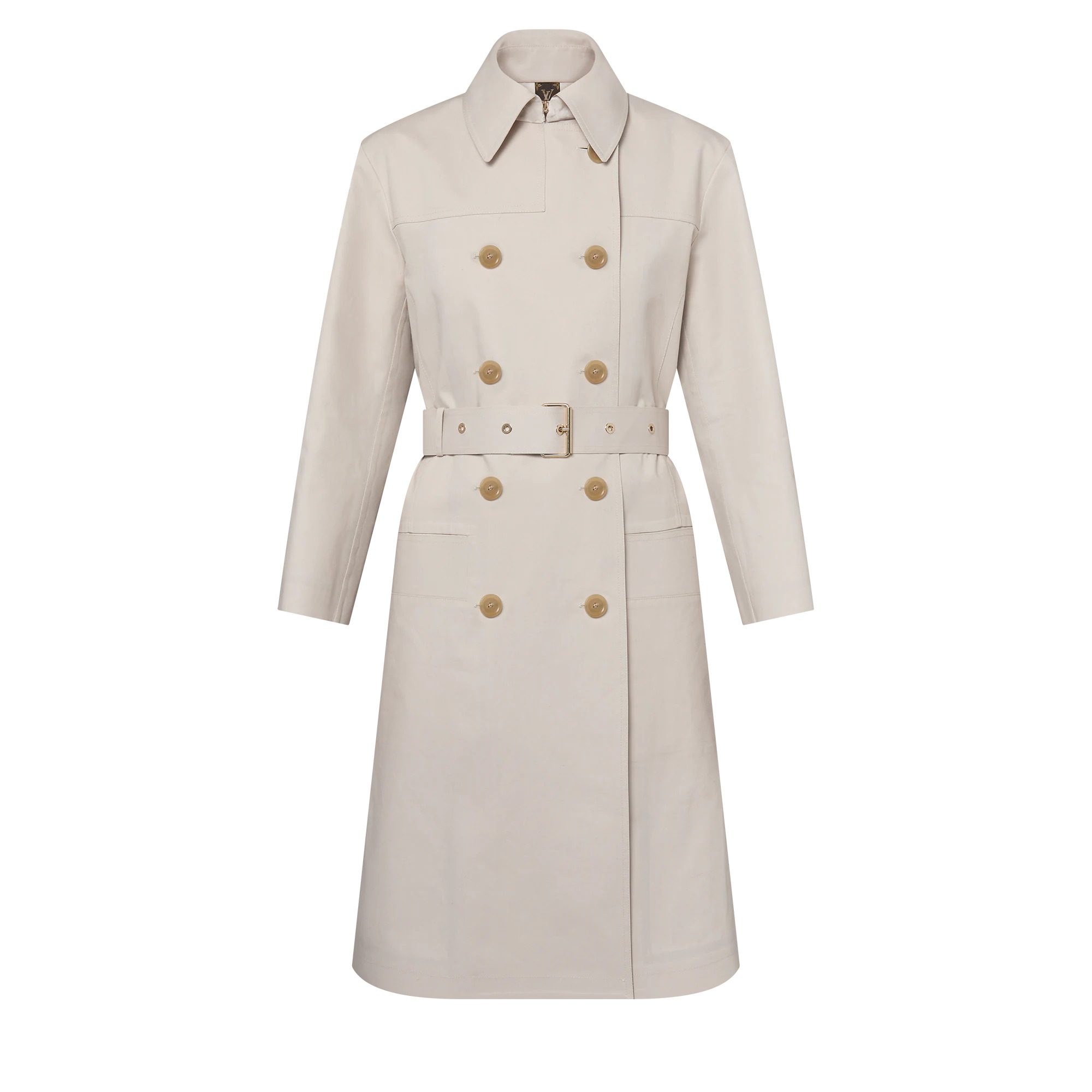 Monogram Accent Coat - 1