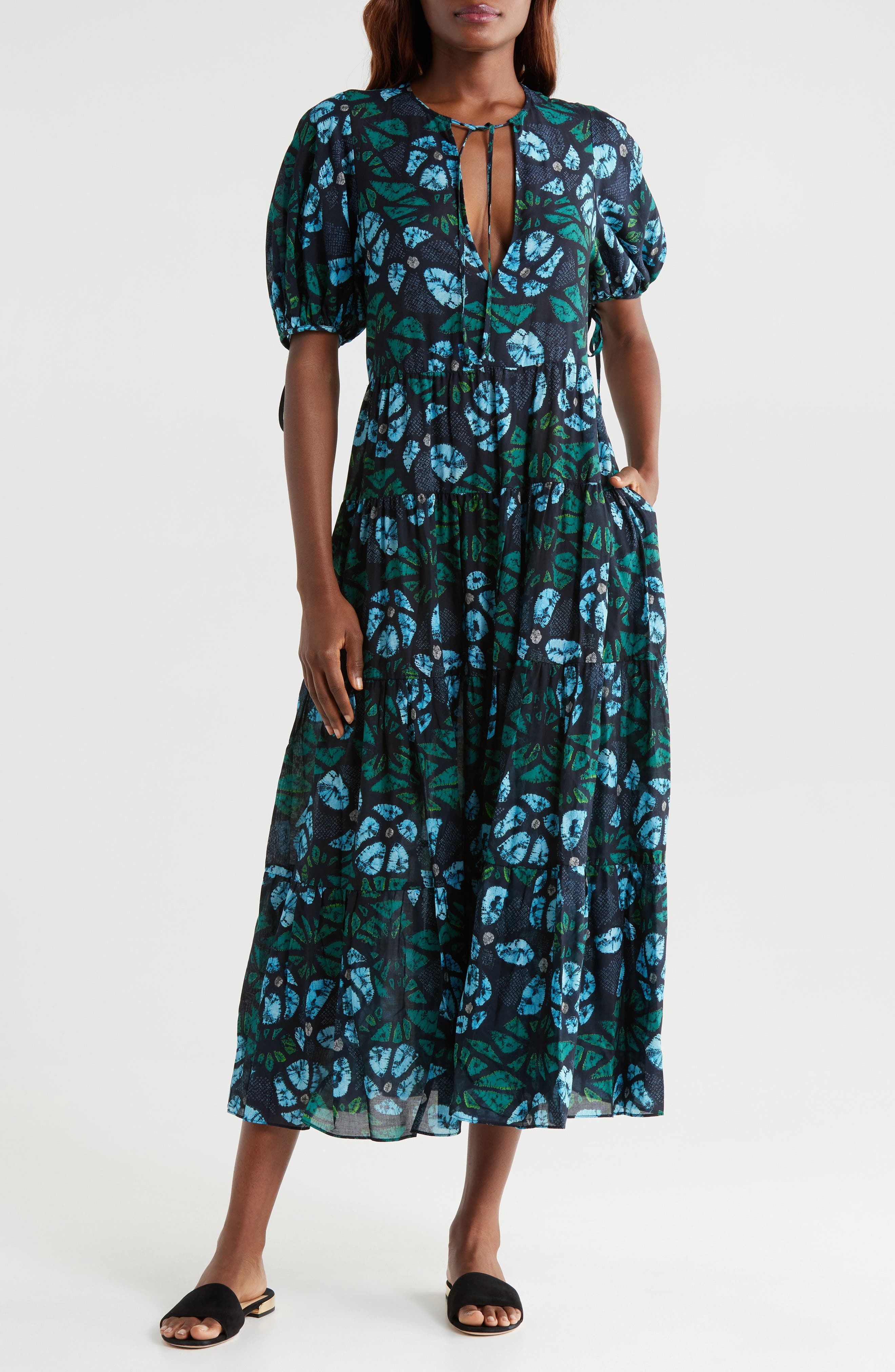 Ulla Johnson Neera Cover-Up Maxi Dress in Urchin at Nordstrom - 1