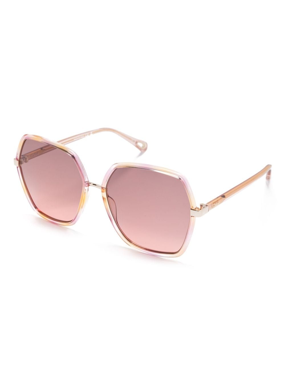 oversize-frame sunglasses - 2