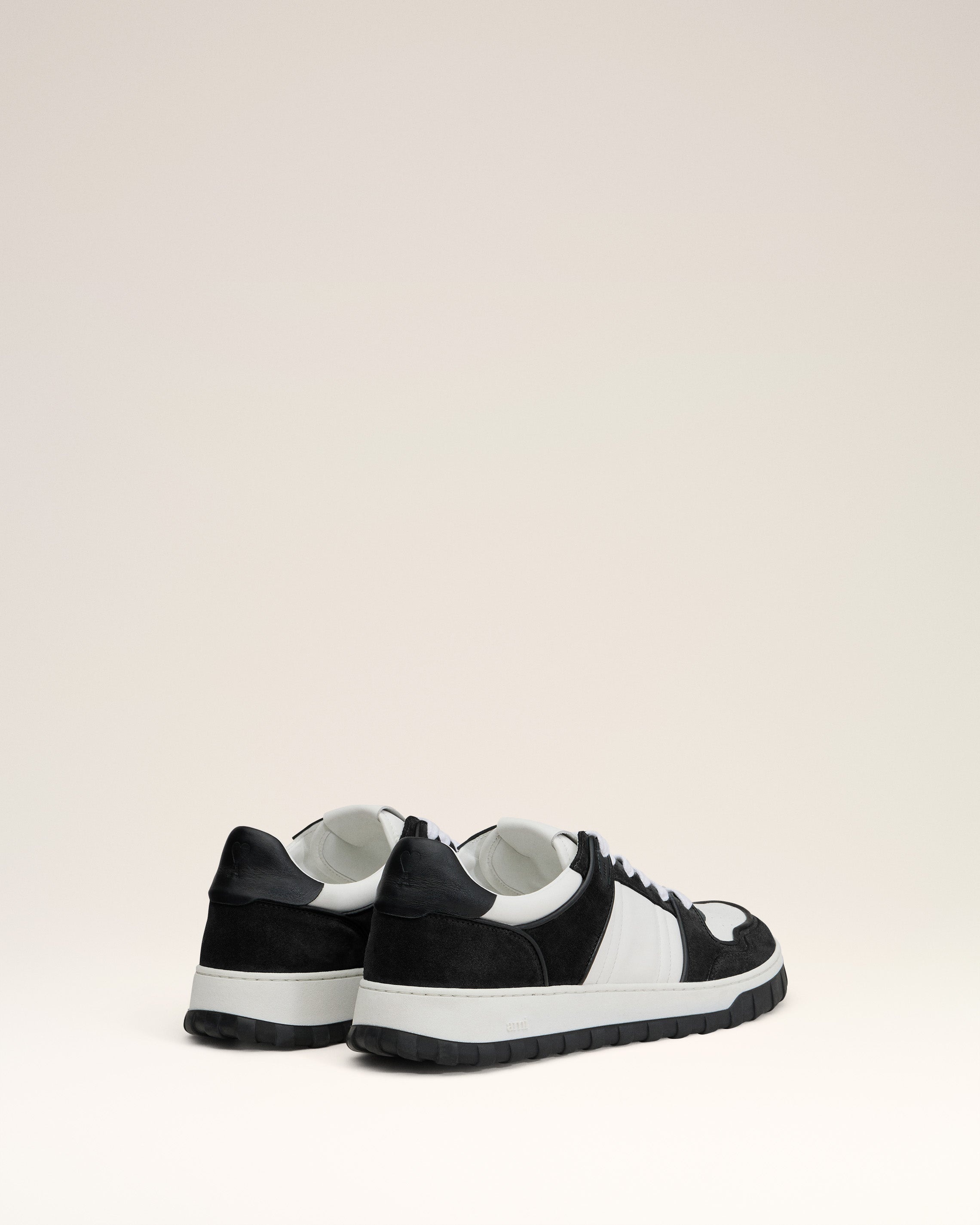 WHITE LEATHER LOW TOP WALK SNEAKERS - 4
