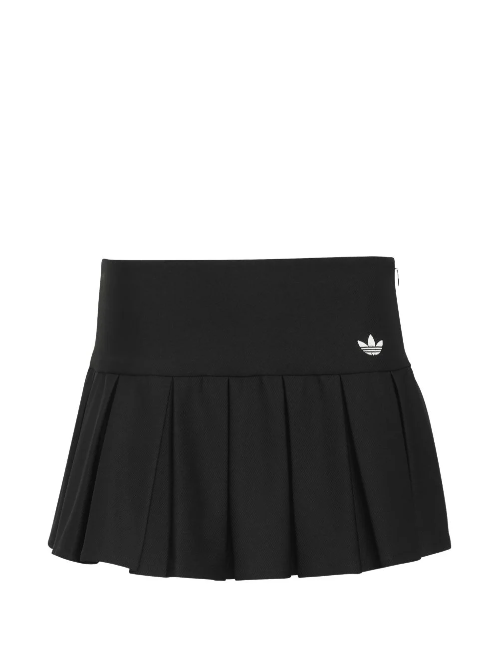 logo pleated skirt - 1