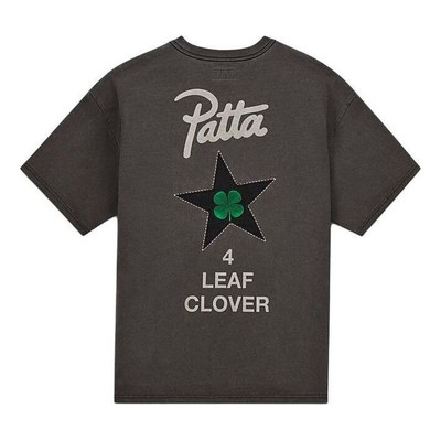Converse Converse x Patta Four-Leaf Clover Short Sleeve T-Shirt 'Black' 10024663-A01 outlook