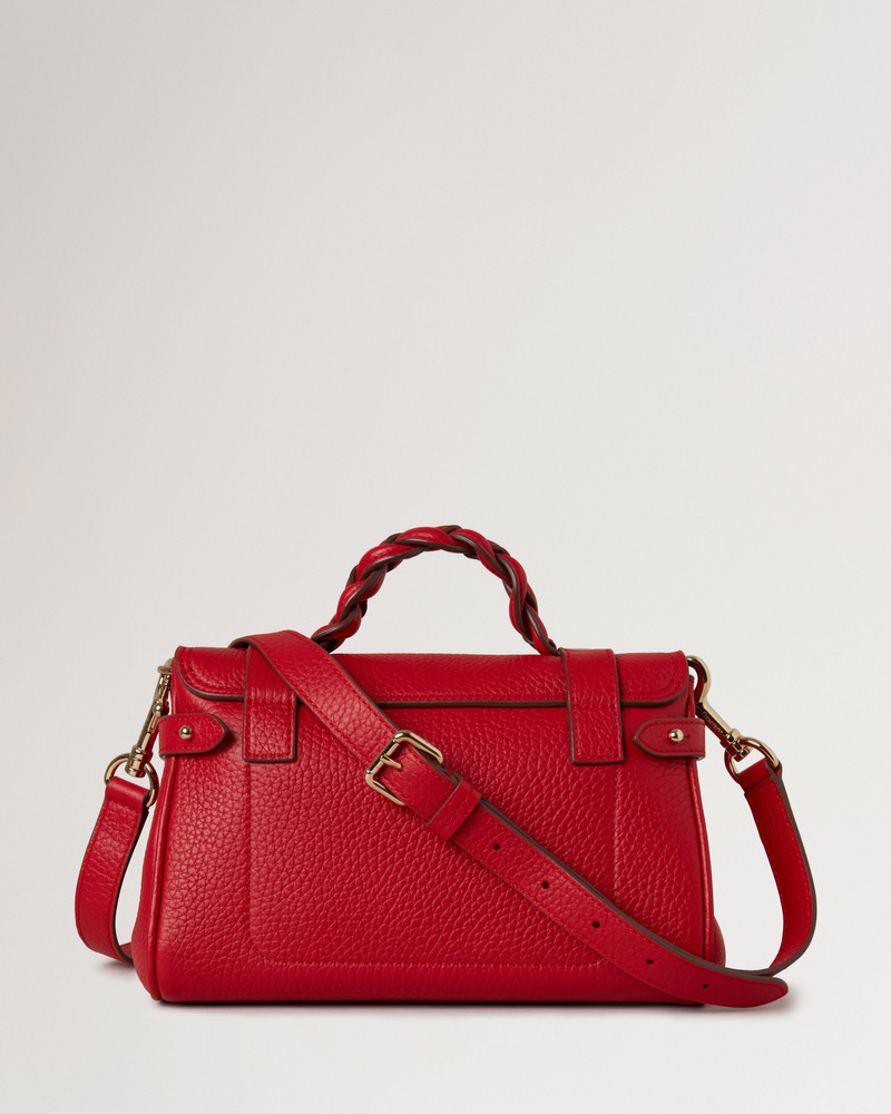 Mulberry Mini Alexa
Scarlet Red Heavy Grain outlook