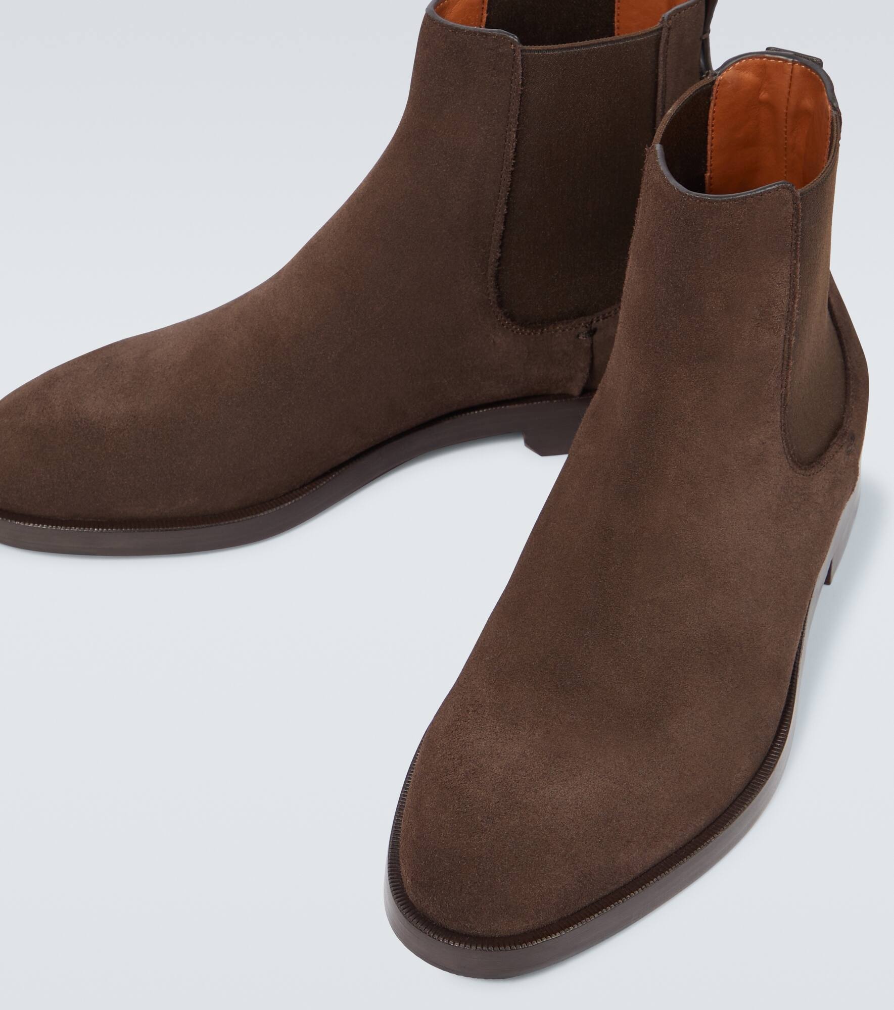 Suede Chelsea boots - 3