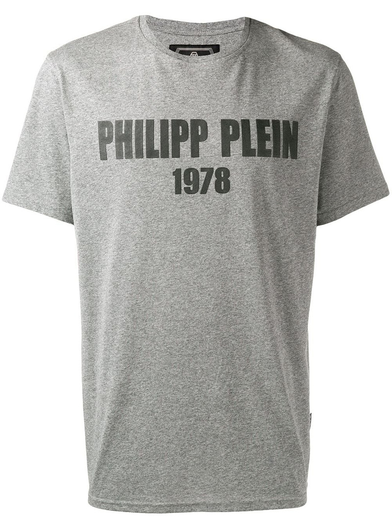 logo print T-shirt 1