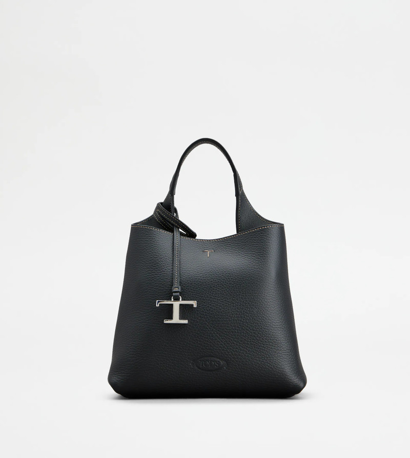 TOD'S BAG IN LEATHER MINI - BLACK 1