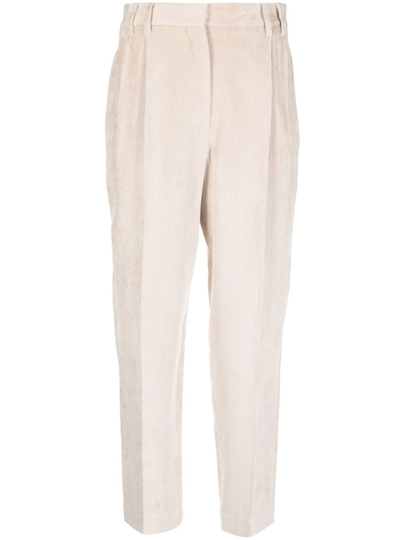 corduroy tapered trousers 1