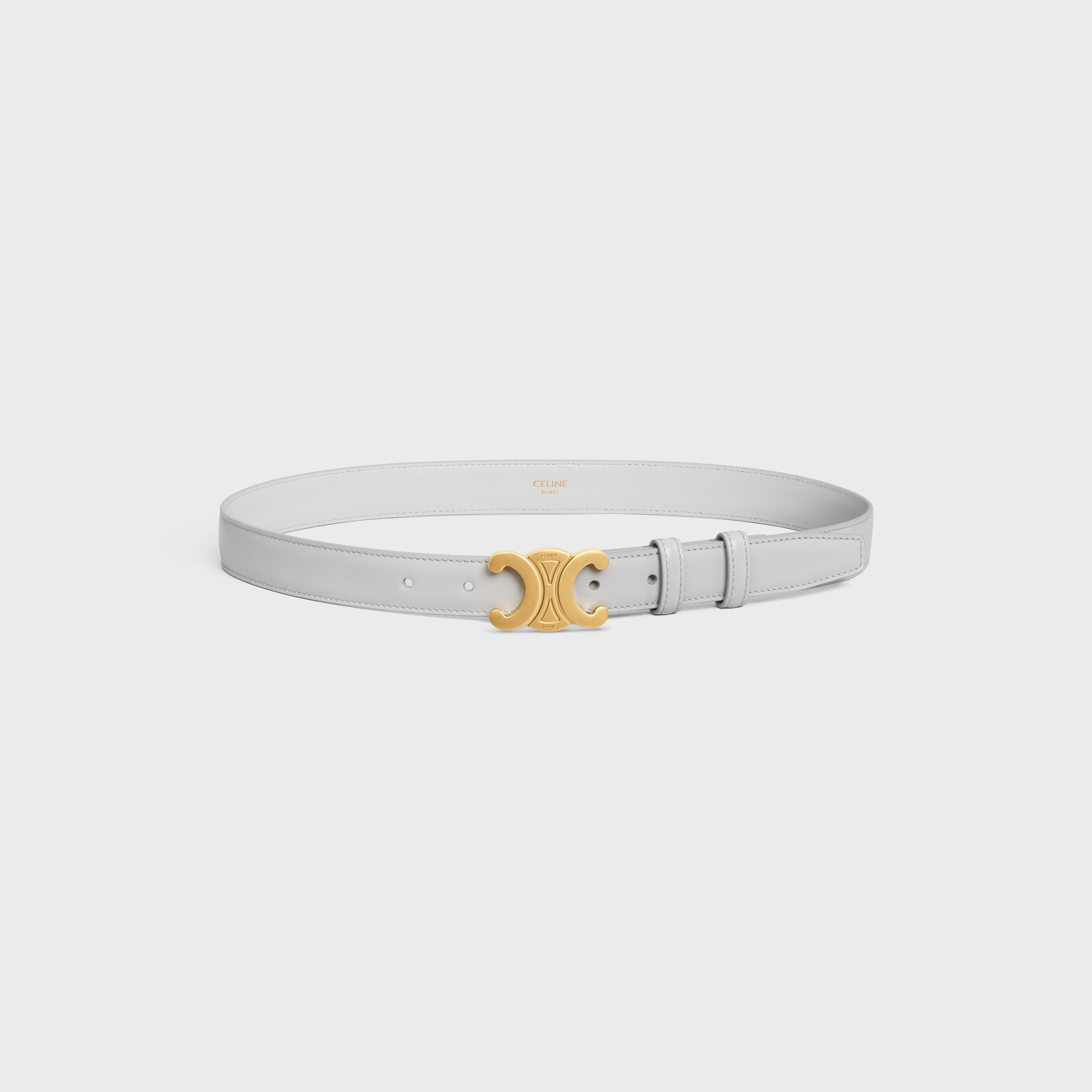 Medium Triomphe Belt in Taurillon Leather - 3