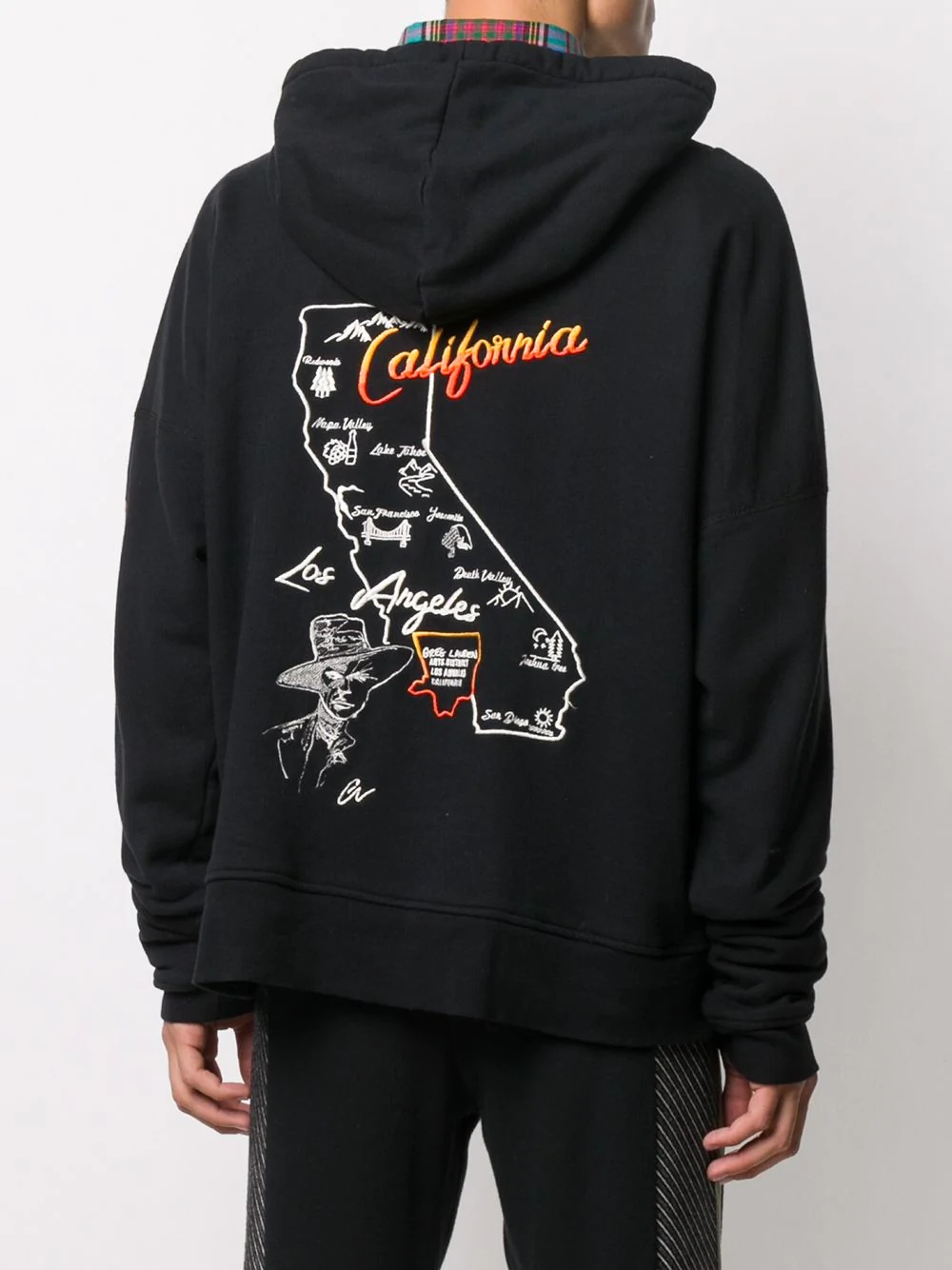 California embroidered hoodie - 4