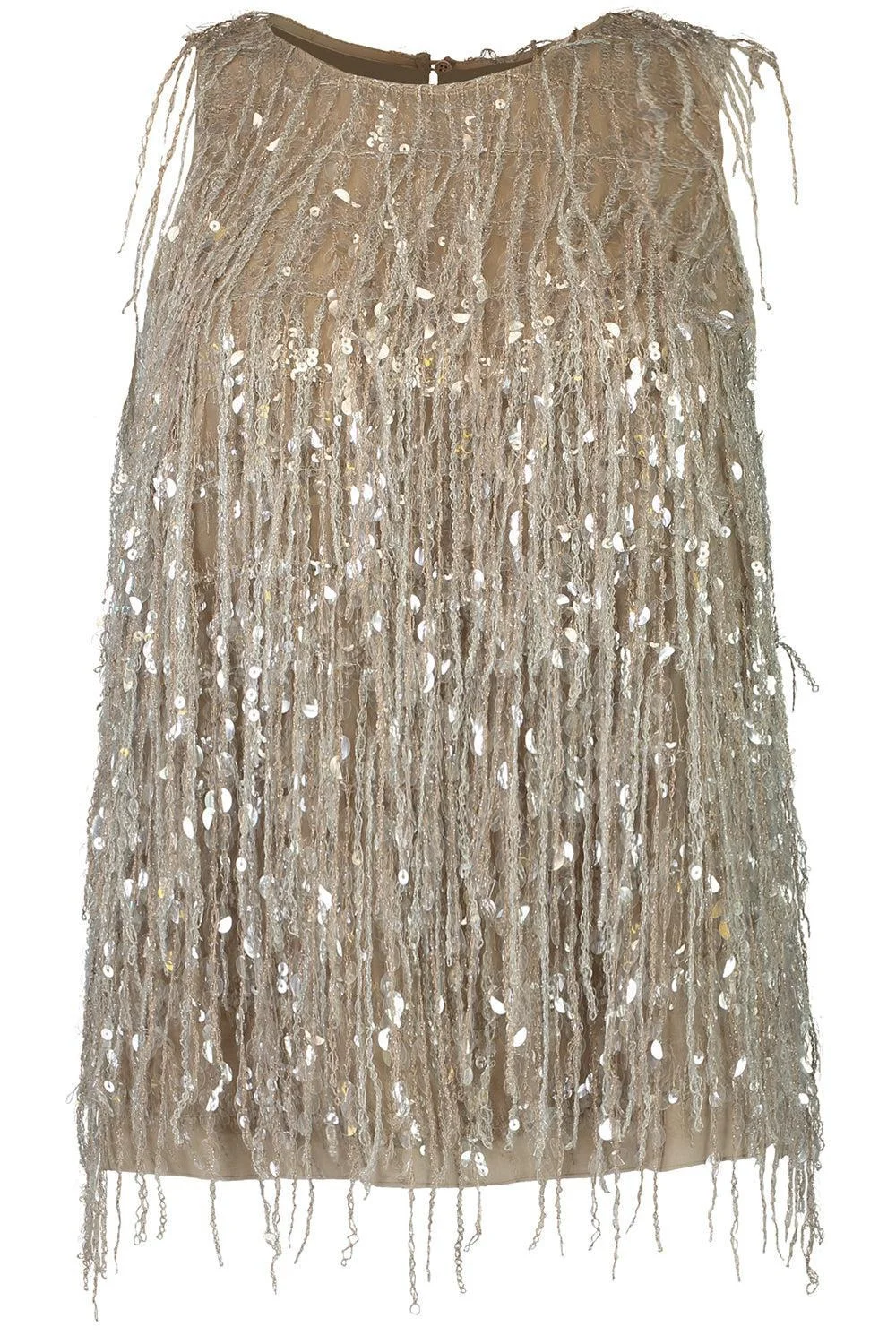 Glistening Waterfall Embroidery Top - 1