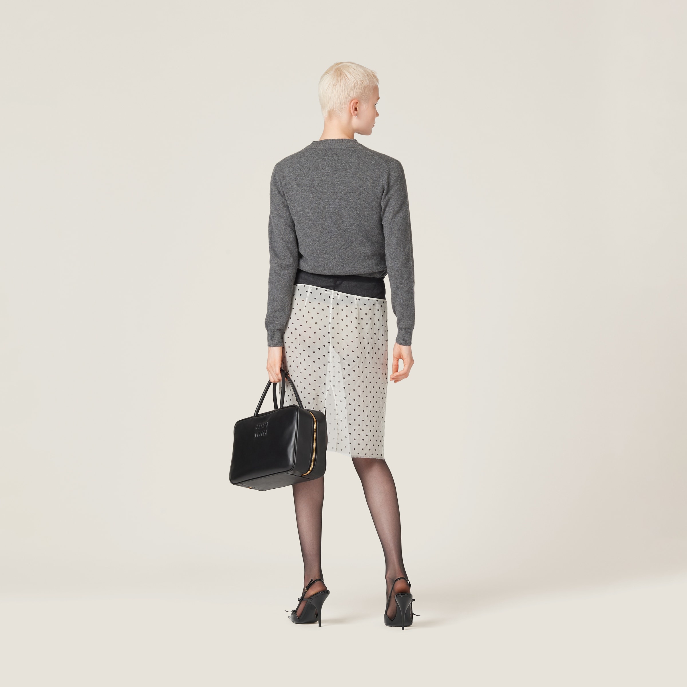 Cashmere knit cardigan - 3