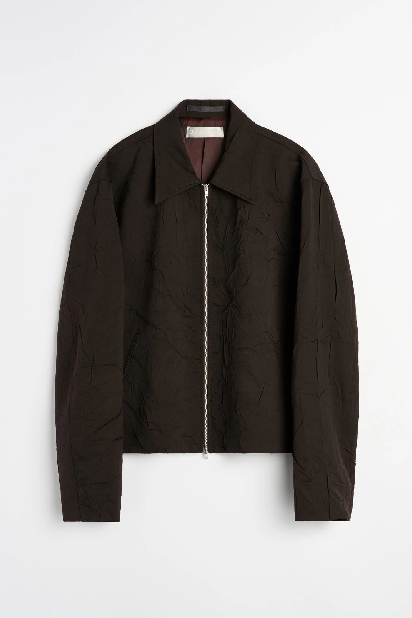 Mini Jacket Obscura Brown Imprint Wool - 1