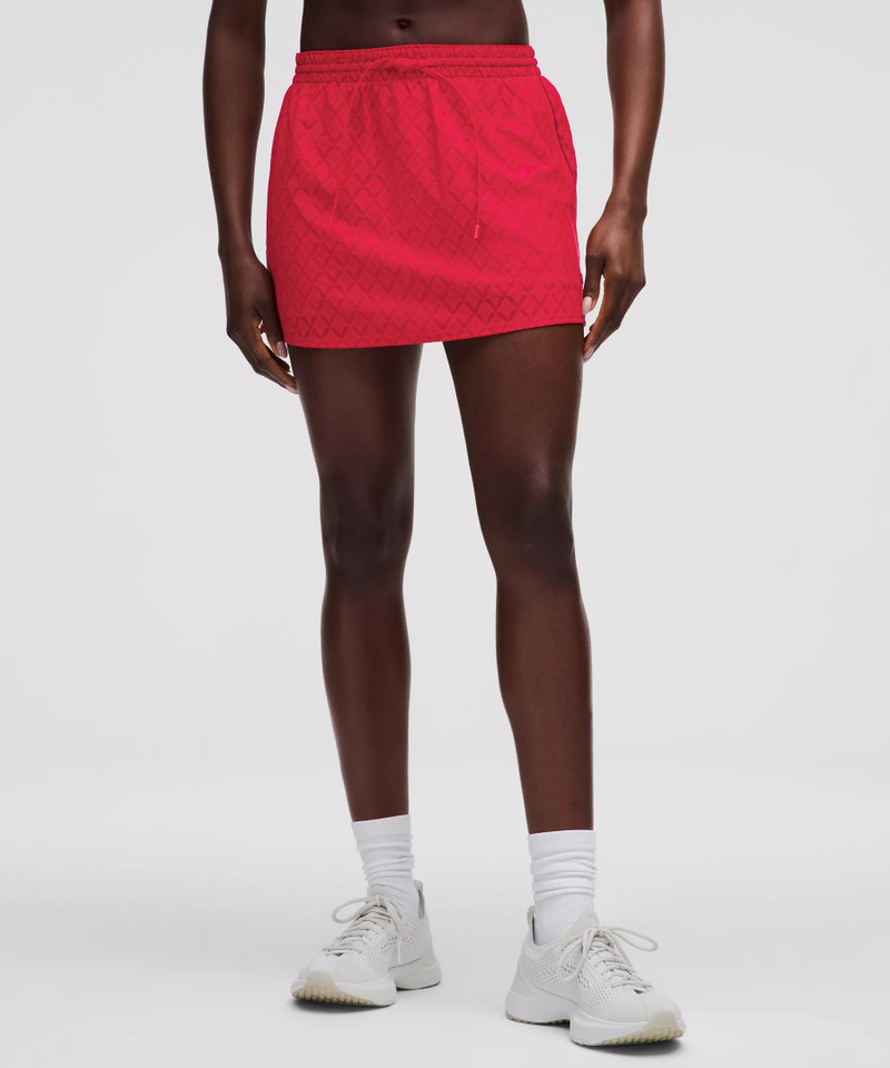 lululemon Textured Mesh High-Rise Tennis Skirt outlook