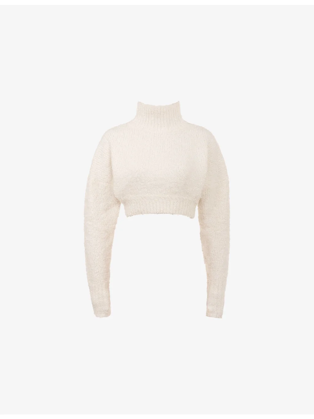 Cheyenne Cropped Knitted Jumper - 1