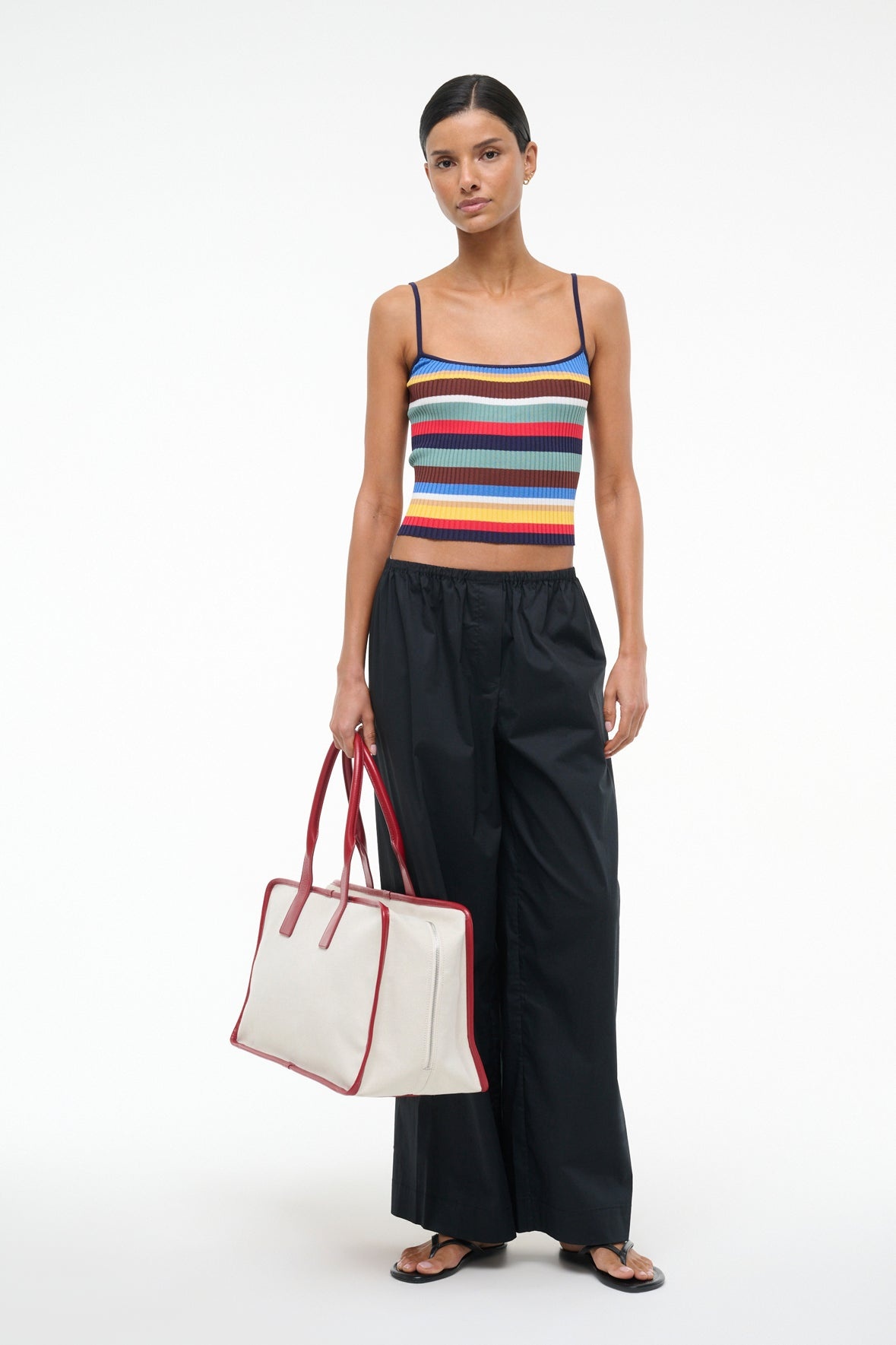 STAUD SOLEIL TANK MARKET STRIPE - 3