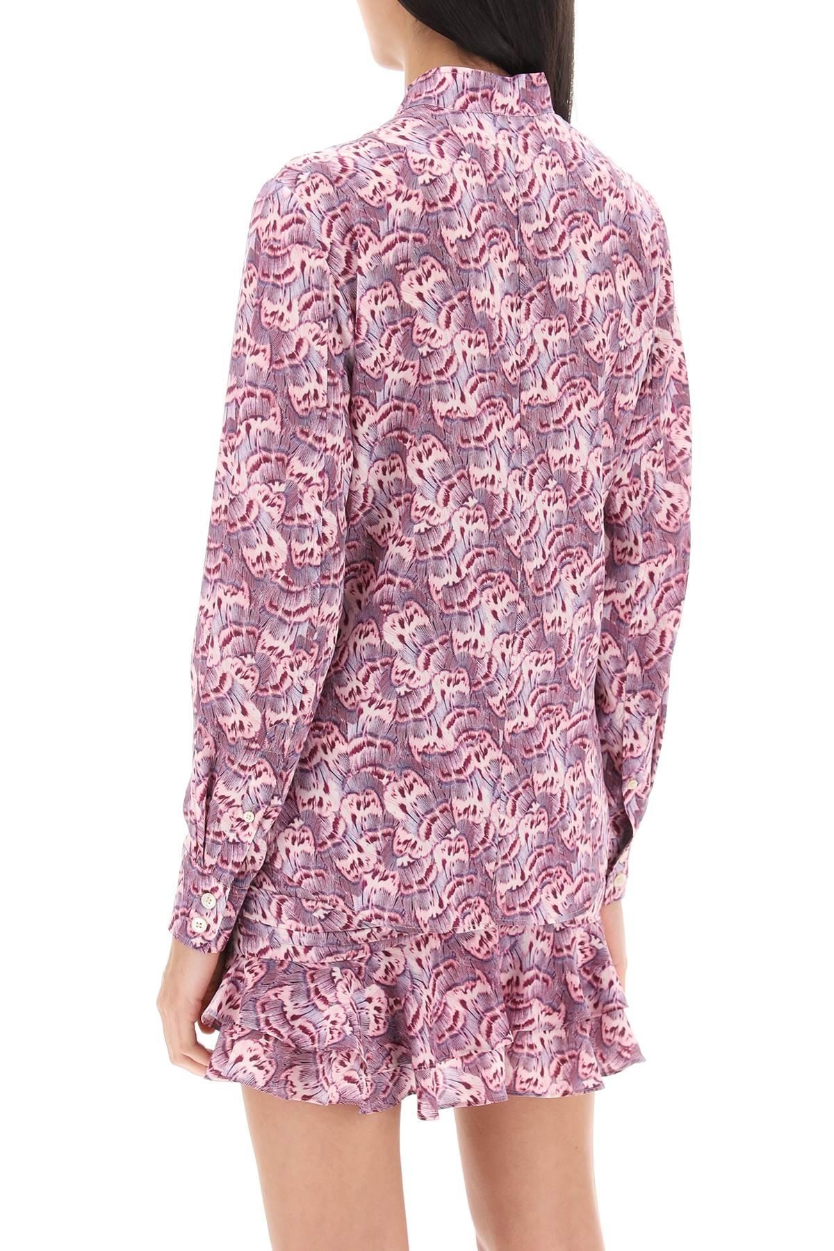 ISABEL MARANT - Ilda floral georgette shirt - 4