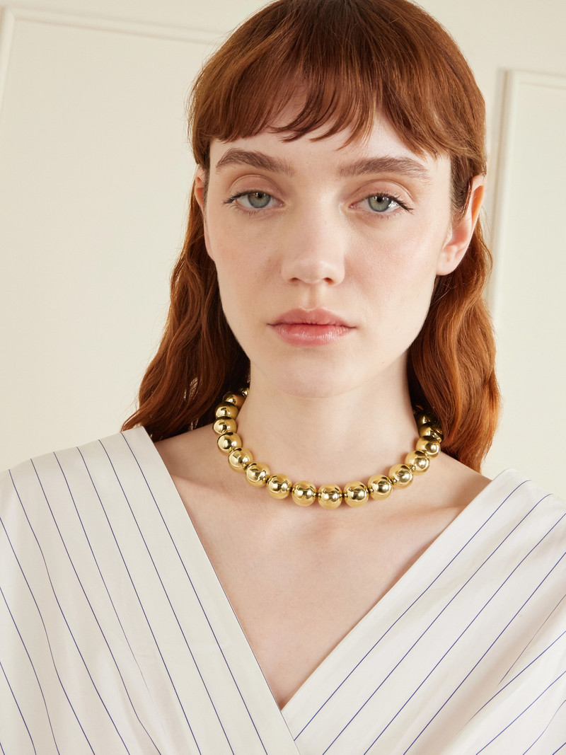 MARIE LICHTENBERG Grain D'or 18-karat Gold Necklace outlook