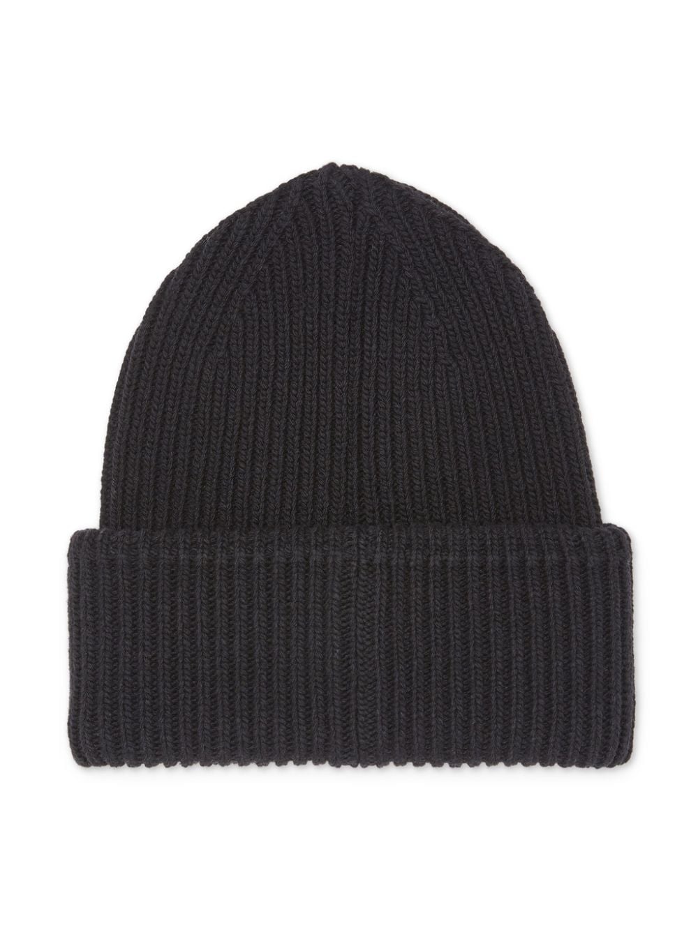 Icon-appliqué knitted beanie - 2