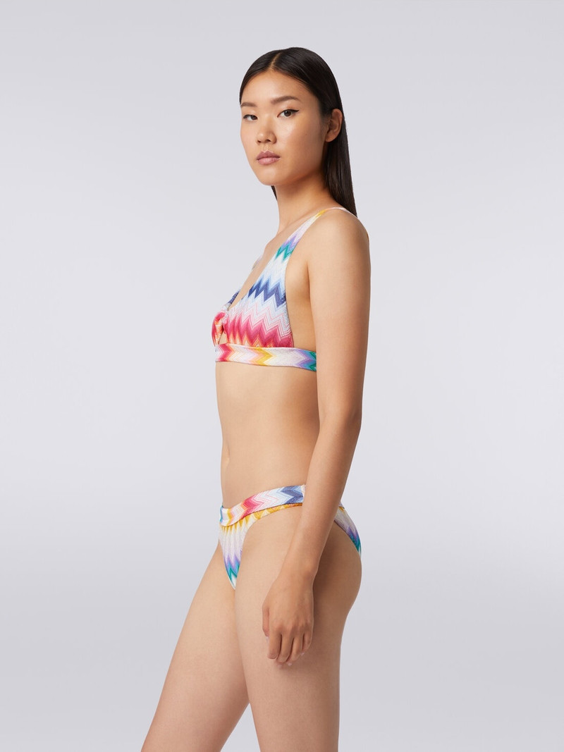 Bikini in zigzag viscose with lurex 3
