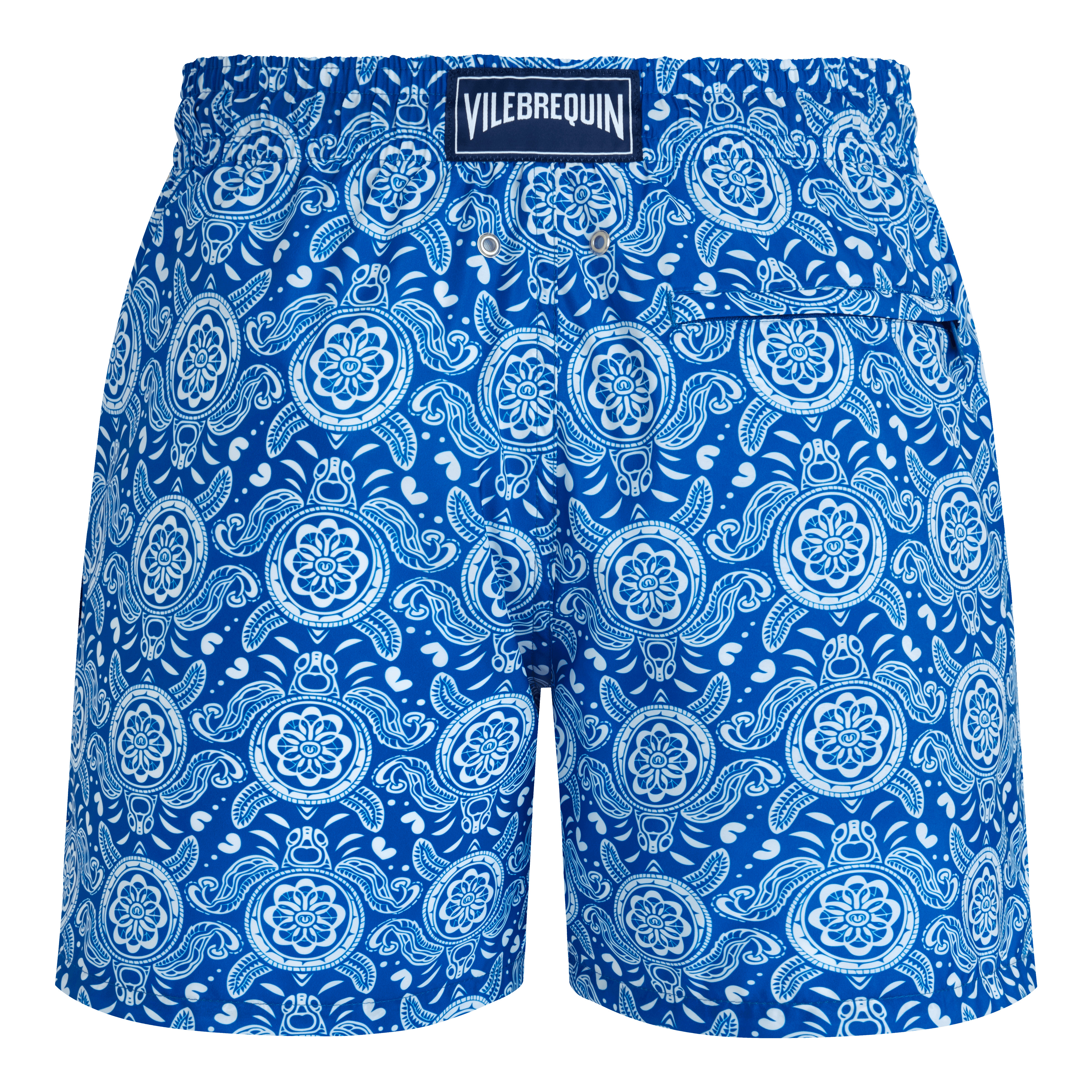 Men Ultra-Light and Packable Swim Trunks Tribal Turtles - 2