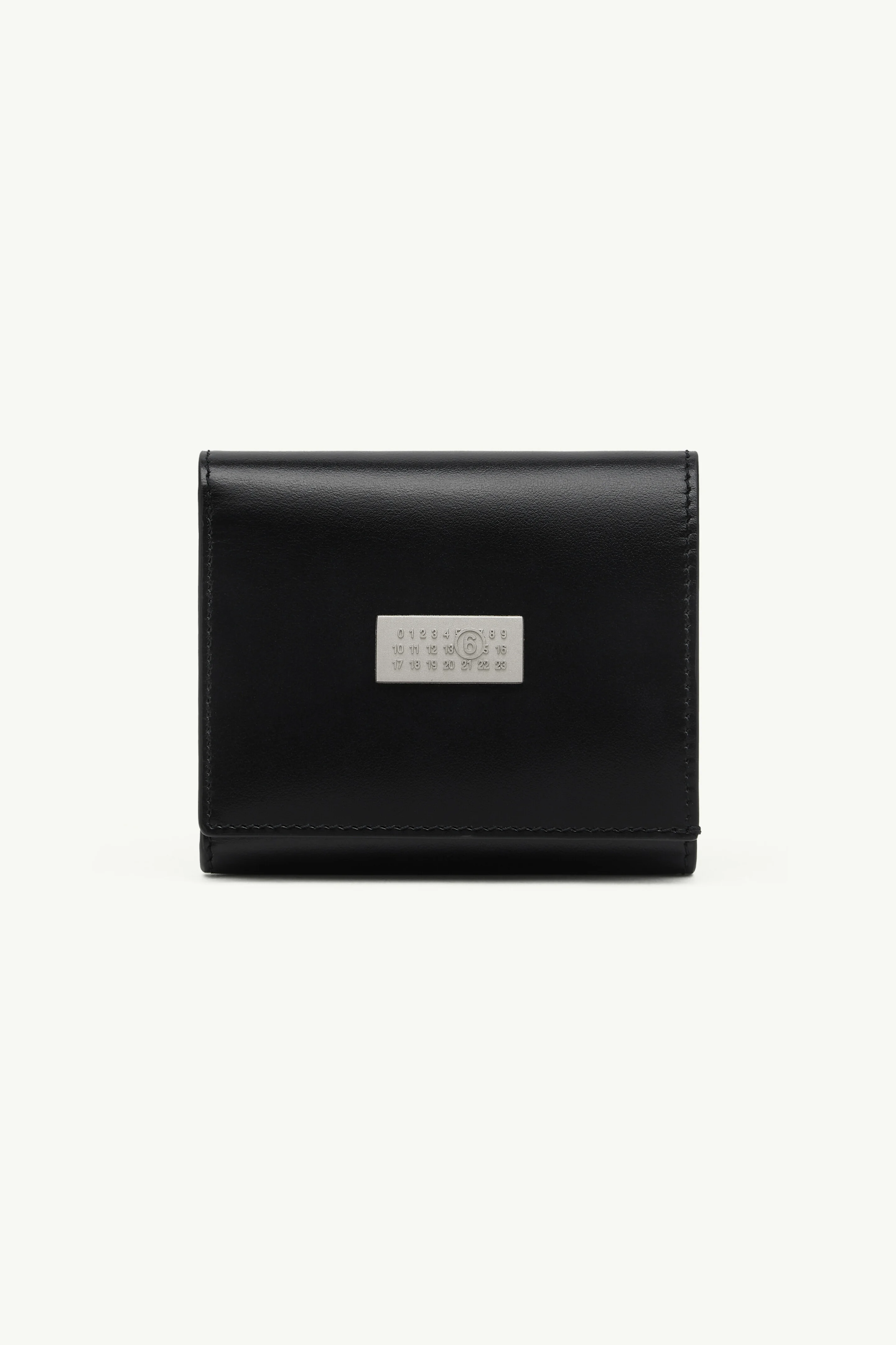 Leather tri-fold wallet - 1