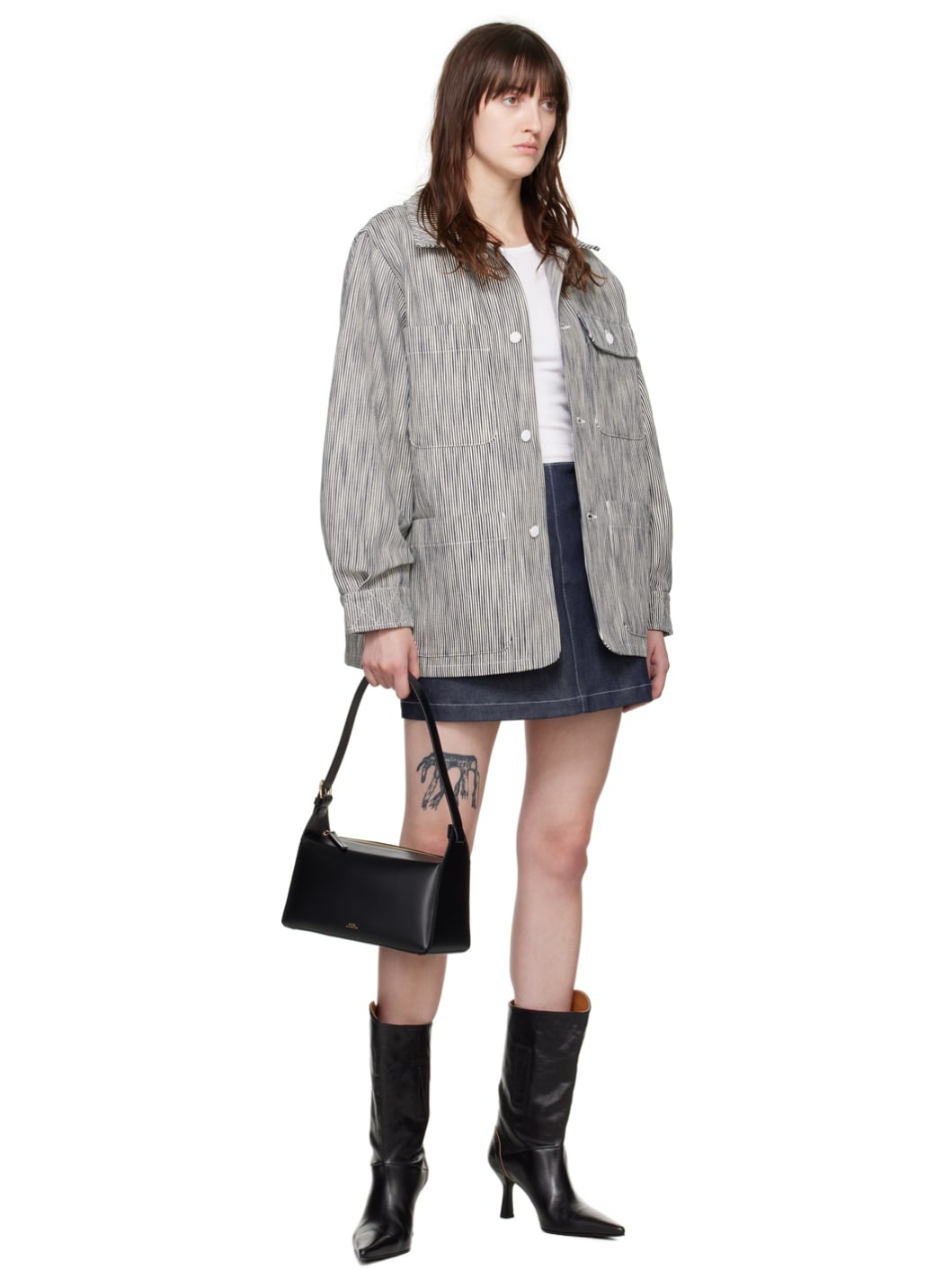 Indigo Katie Holmes Edition Samantha Denim Miniskirt - 4