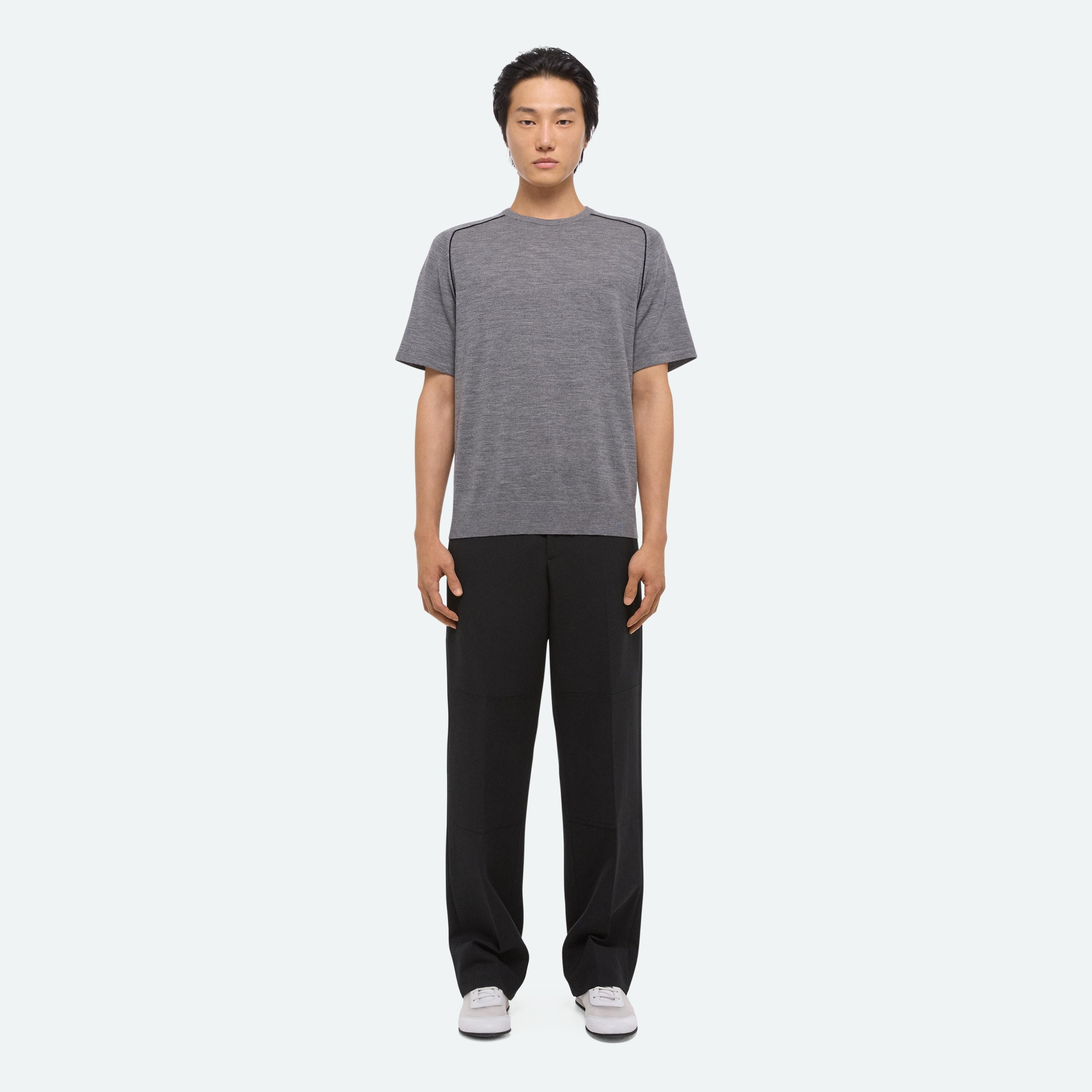CONTRAST SEAM TEE - 3