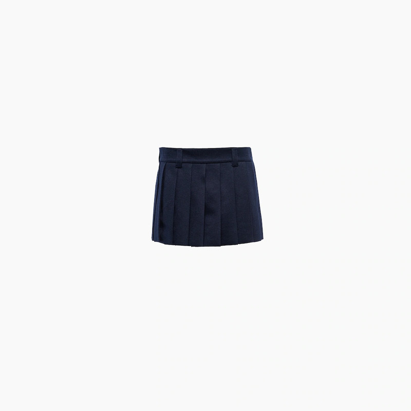 Velour 스커트 와 embroidered 로고 1