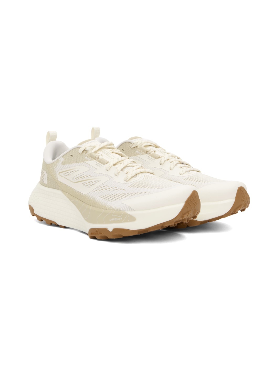 Off-White & Beige Altamesa 500 Sneakers - 4