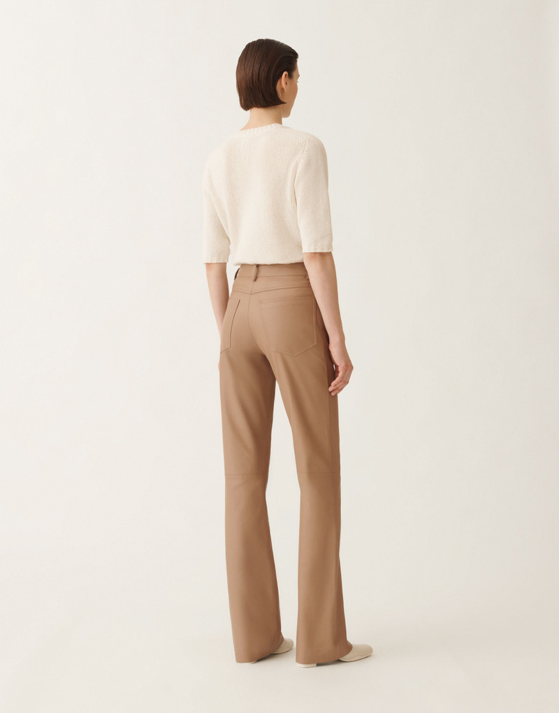 Nappa leather trousers 4