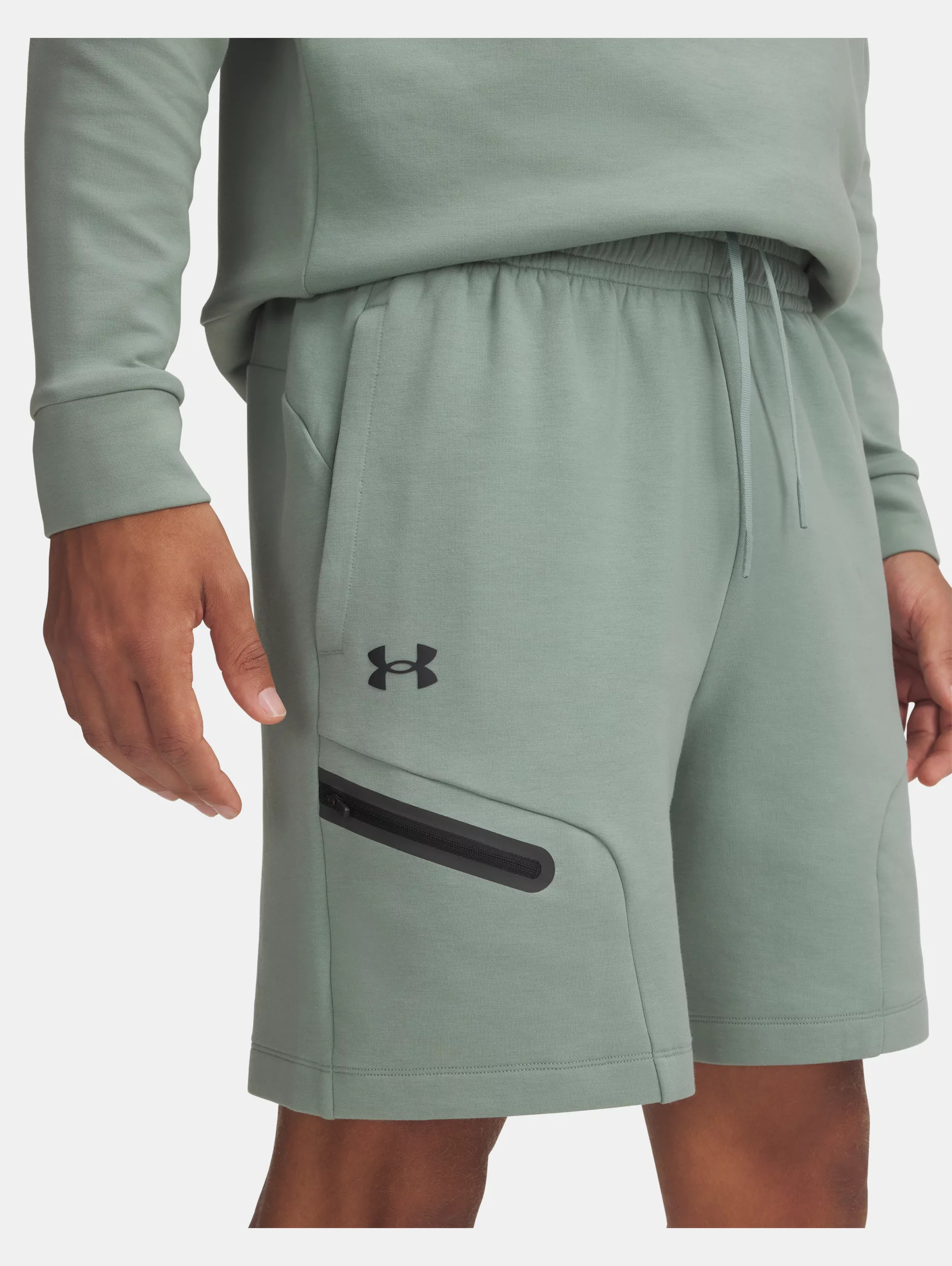Men's UA Unstoppable Fleece Shorts - 4
