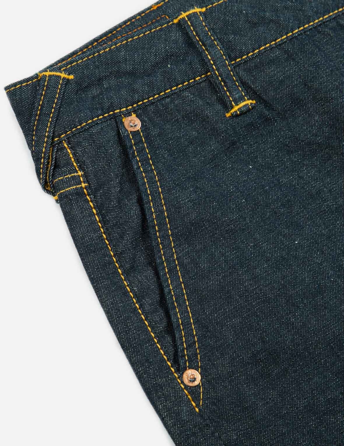 SEAGULL PRINT DENIM JOGGER PANTS - 9